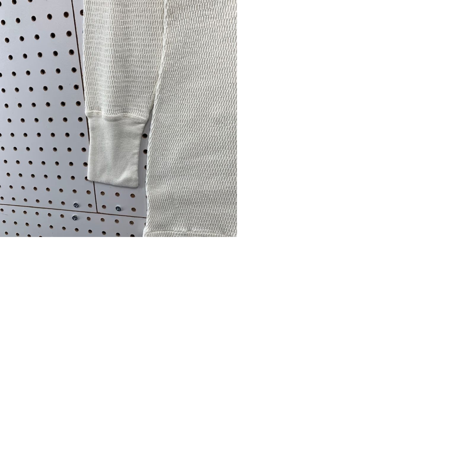 Vintage VINTAGE Thermal Shirt Mens M White Long Sleeve Thick Waffle Knit USA Size US M / EU 48-50 / 2 - 9 Thumbnail