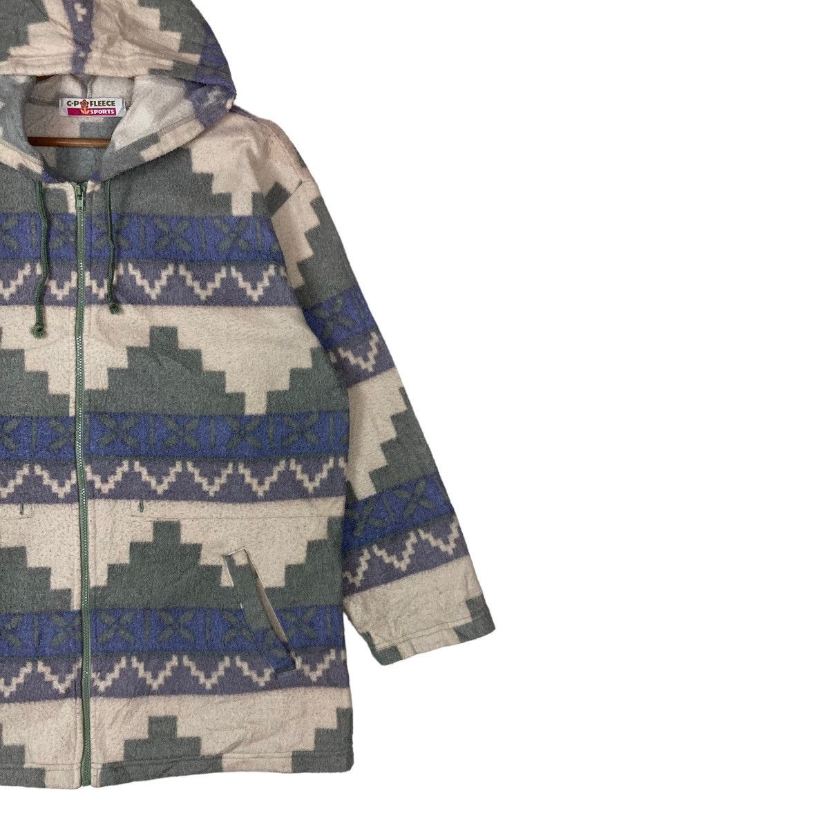 Vintage Vintage C.P. Fleece Sports Native Design Full Zipper Hoodie Size US M / EU 48-50 / 2 - 3 Thumbnail