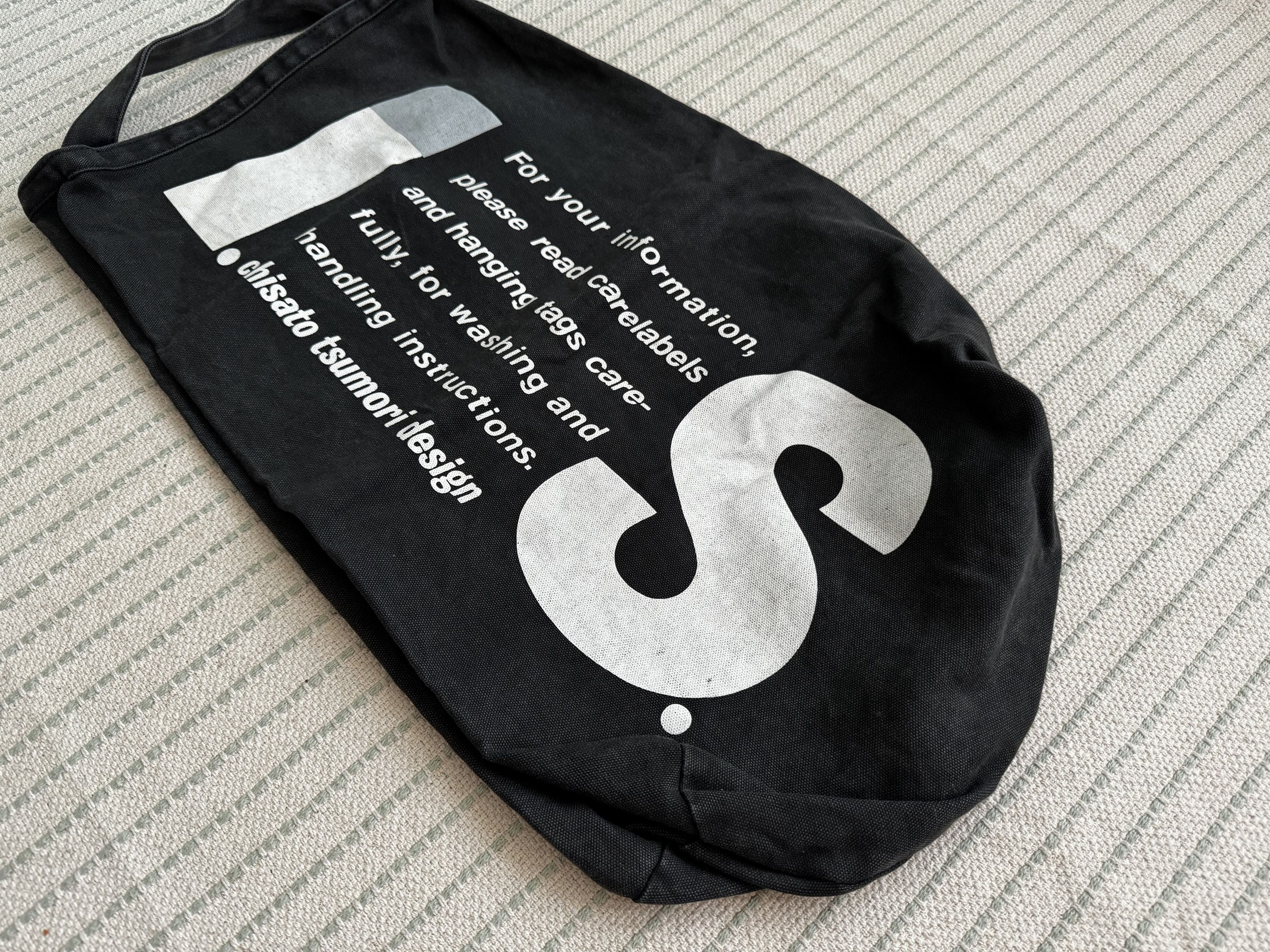 Issey Miyake Chisato Tsumori Design Canvas Hobo Bag Size ONE SIZE - 3 Thumbnail