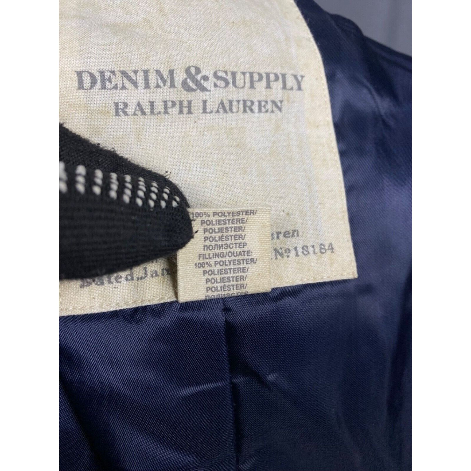 Denim & Supply Ralph Lauren Ralph Lauren Denim&Supply Men's Blue Wool Double Breasted Pe Size US L / EU 52-54 / 3 - 11 Thumbnail