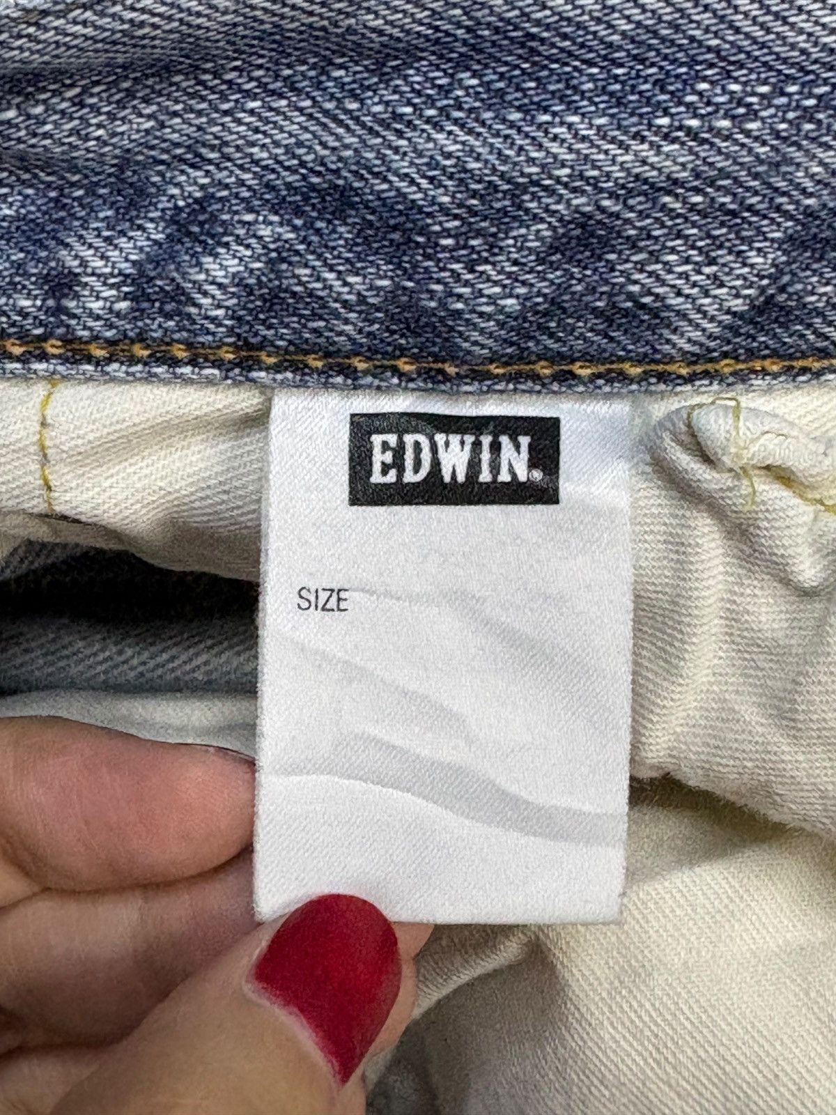 Edwin × Japanese Brand Vintage Japanese Edwin 505zx Selvedge Loose Jeans Size US 29 - 11 Thumbnail