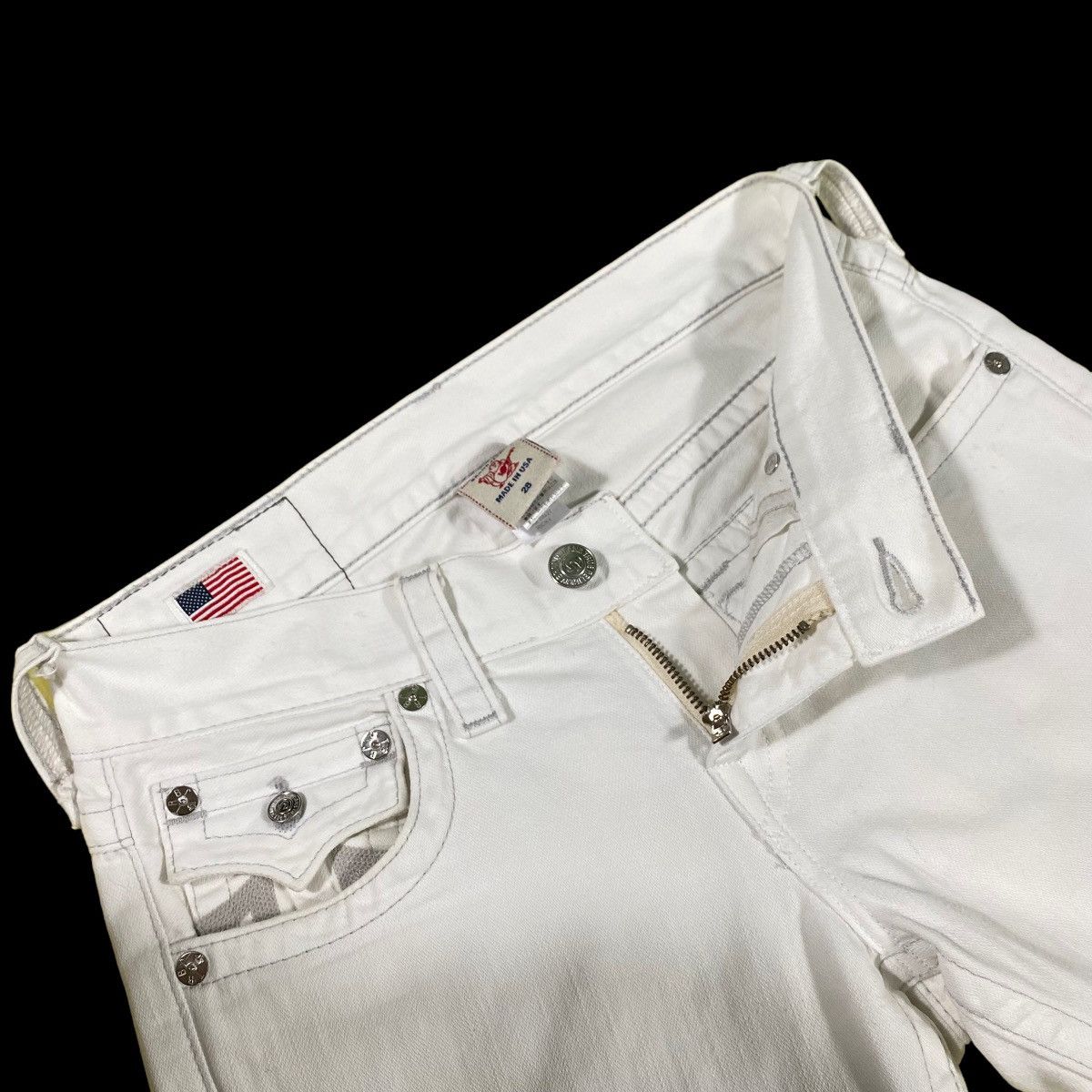 True Religion × Vintage True Religion Section Ricky Size 28 (menual Size 30) Size 30" / US 8 / IT 44 - 5 Thumbnail