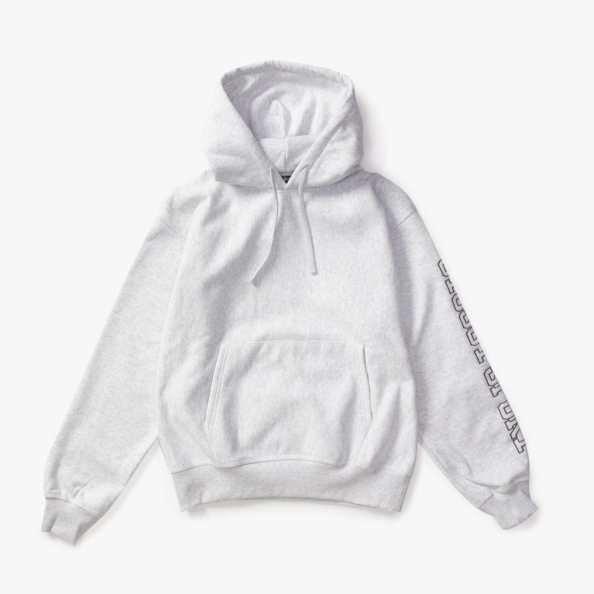 image of Stussy Sports Hoodie in Heaher Gray, Men's (Size Large)