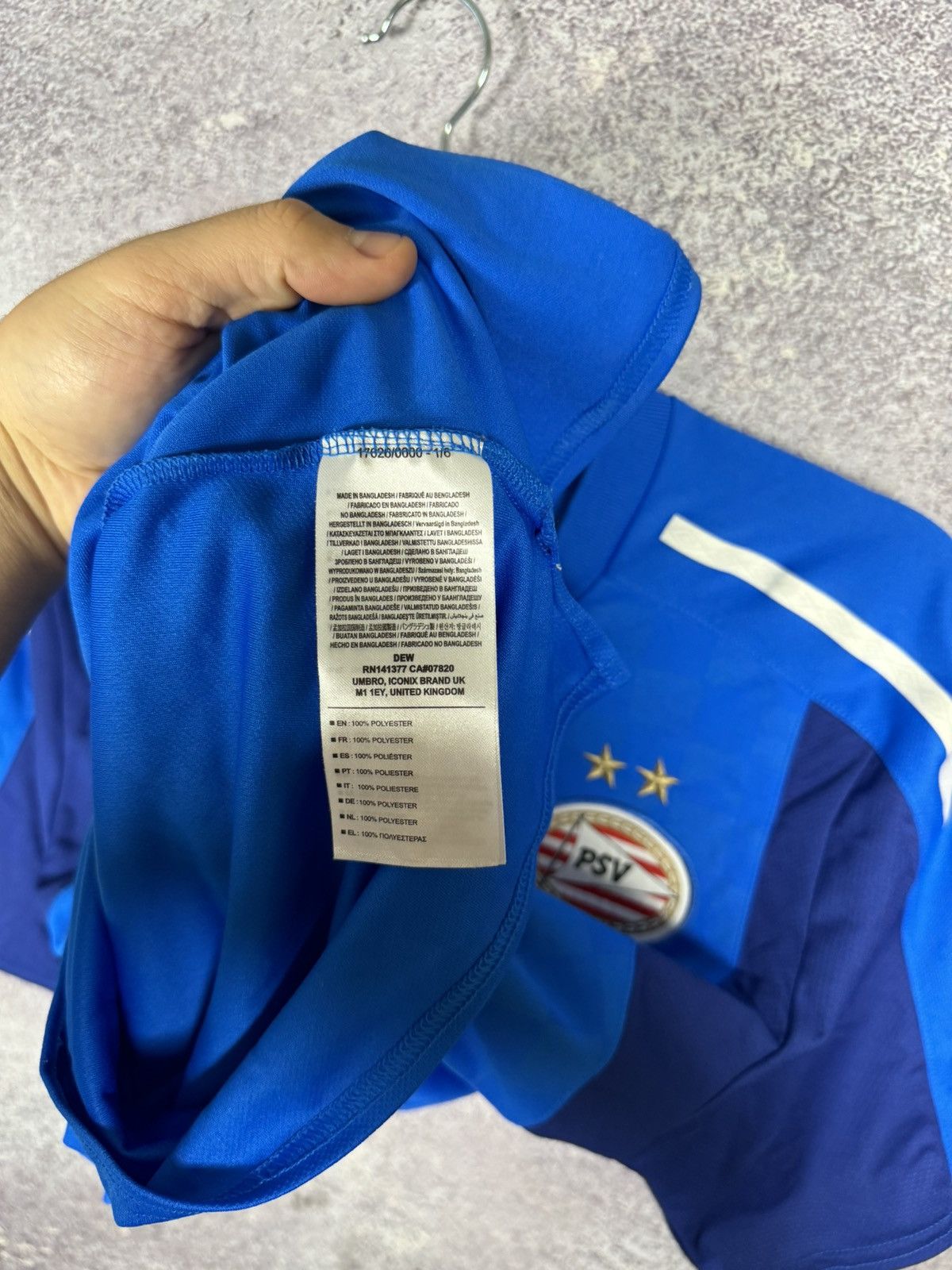 Umbro × Vintage Vintage PSV 2017/18 Third Umbro Soccer Jersey Blokcore Size US M / EU 48-50 / 2 - 11 Thumbnail