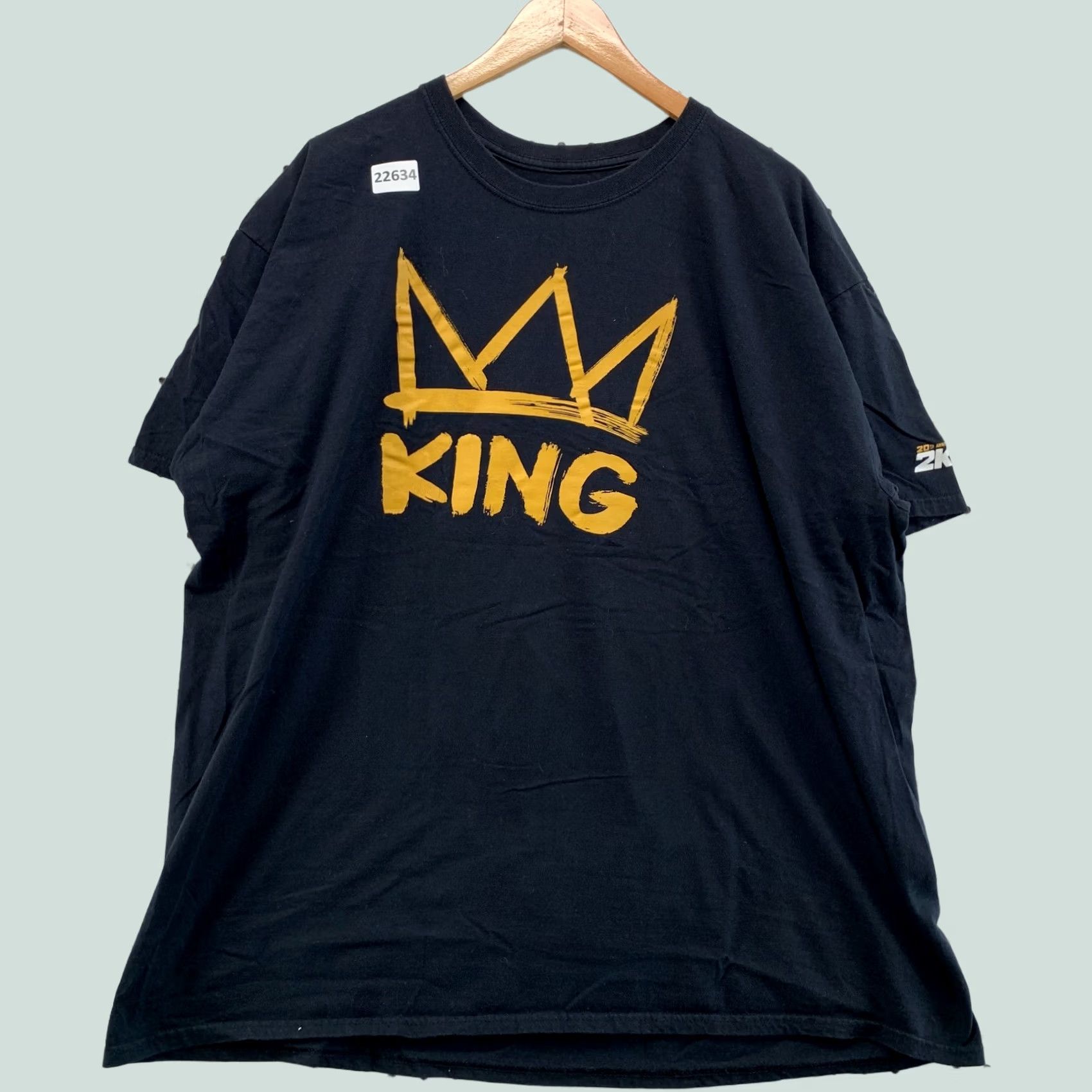 NBA 2k19 Shirt 3XL Black NBA Men KING Crown Graphic 5x30 Video Game TEE Size US XXL / EU 58 / 5 - 1 Thumbnail