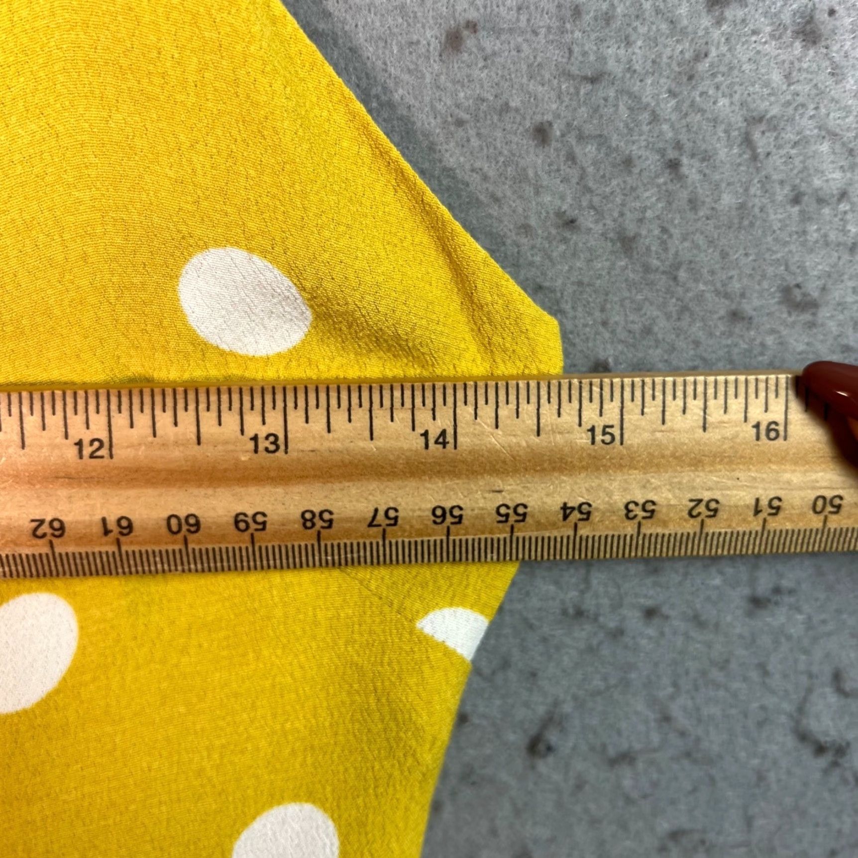 Vintage Wilfred Womens Size 2 Yellow Polka Dot Spaghetti Strap Mini Dress Shirt? Size XS / US 0-2 / IT 36-38 - 5 Thumbnail