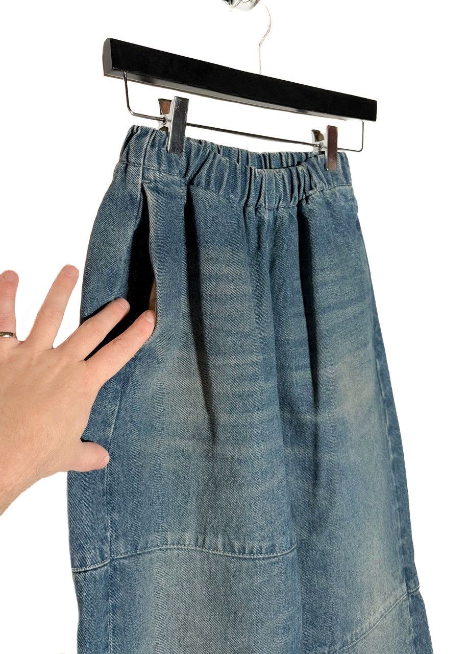 MM6 MM6 Washed Blue Elastic Waist Jeans Size 25" / US 0 / IT 36 - 3 Thumbnail