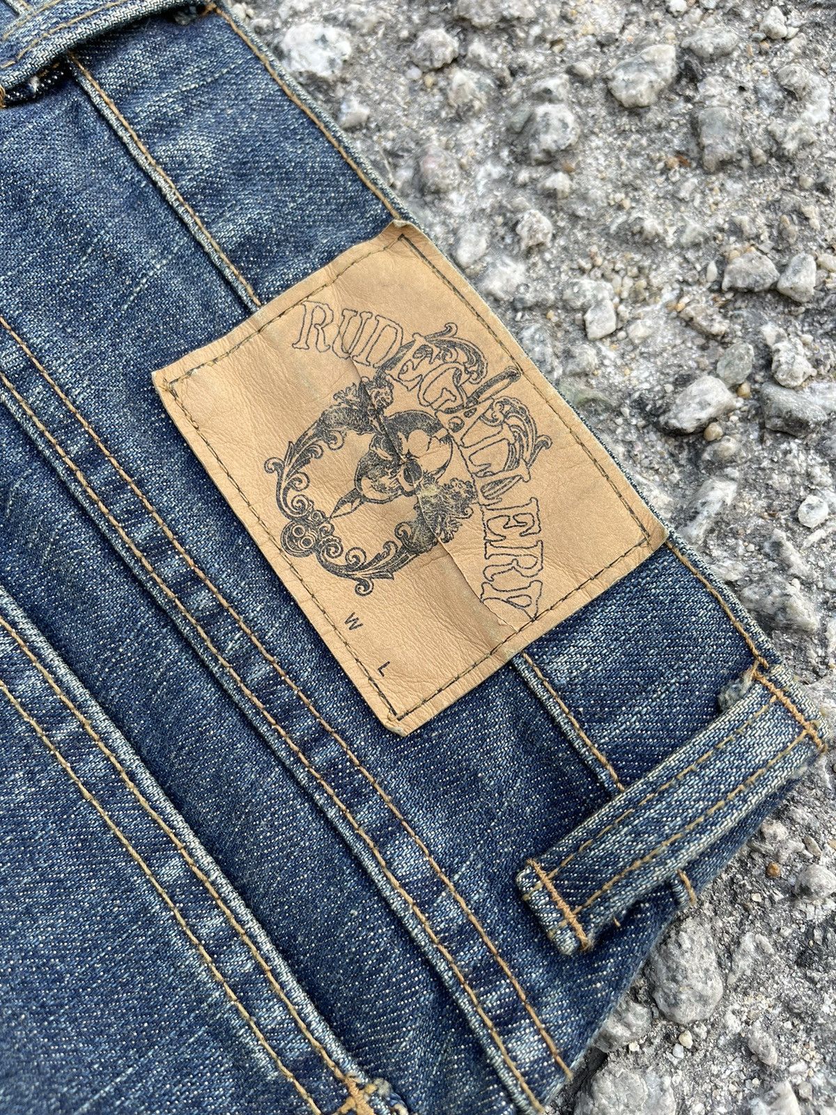 RUDE GALLERY 🔥 RUDE GALLERY JAPAN DENIM PANTS Size US 30 / EU 46 - 8 Thumbnail
