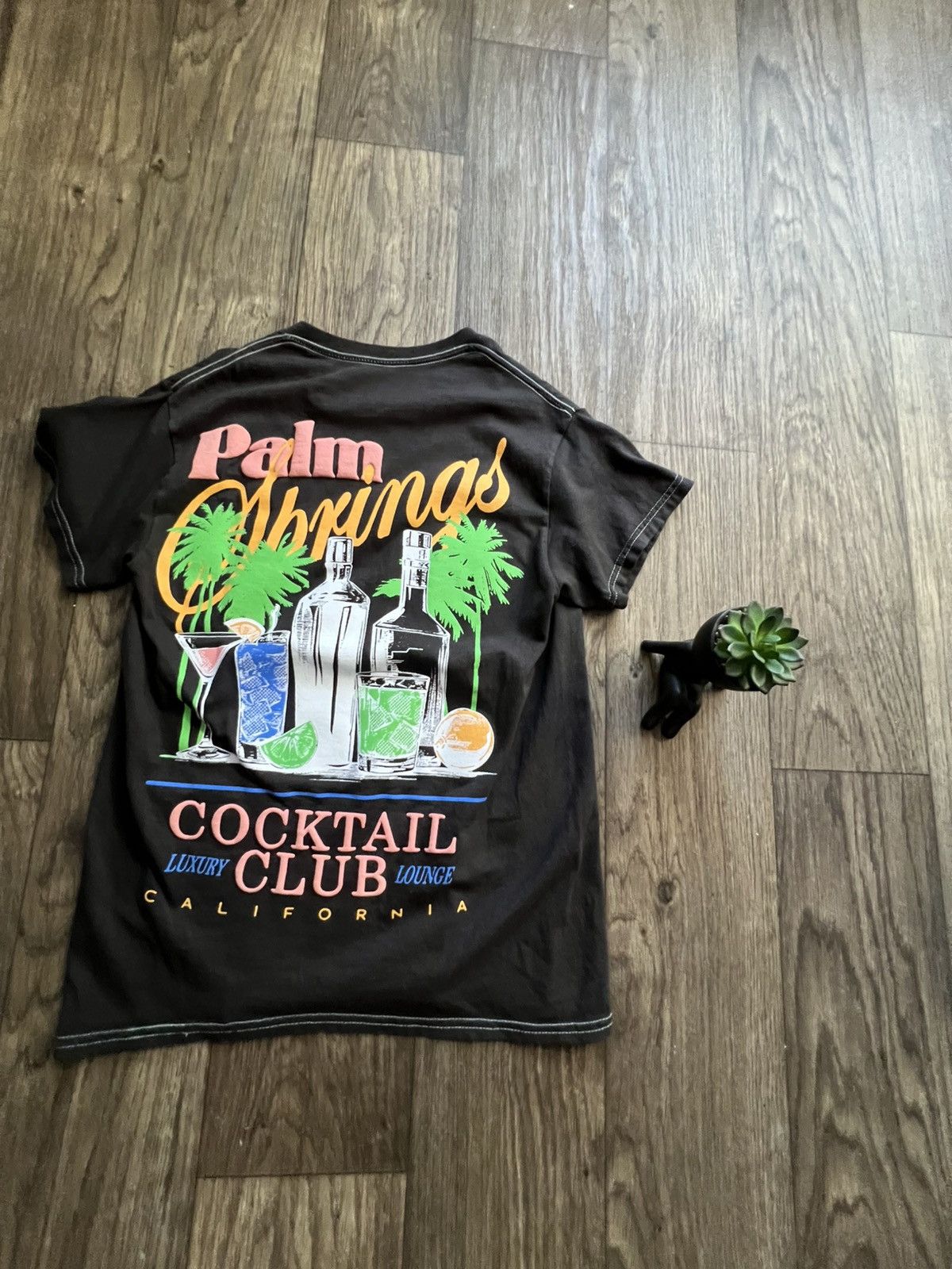 STRANGE MATTER “Palm springs” graphic tee men Size US S / EU 44-46 / 1 - 1 Thumbnail