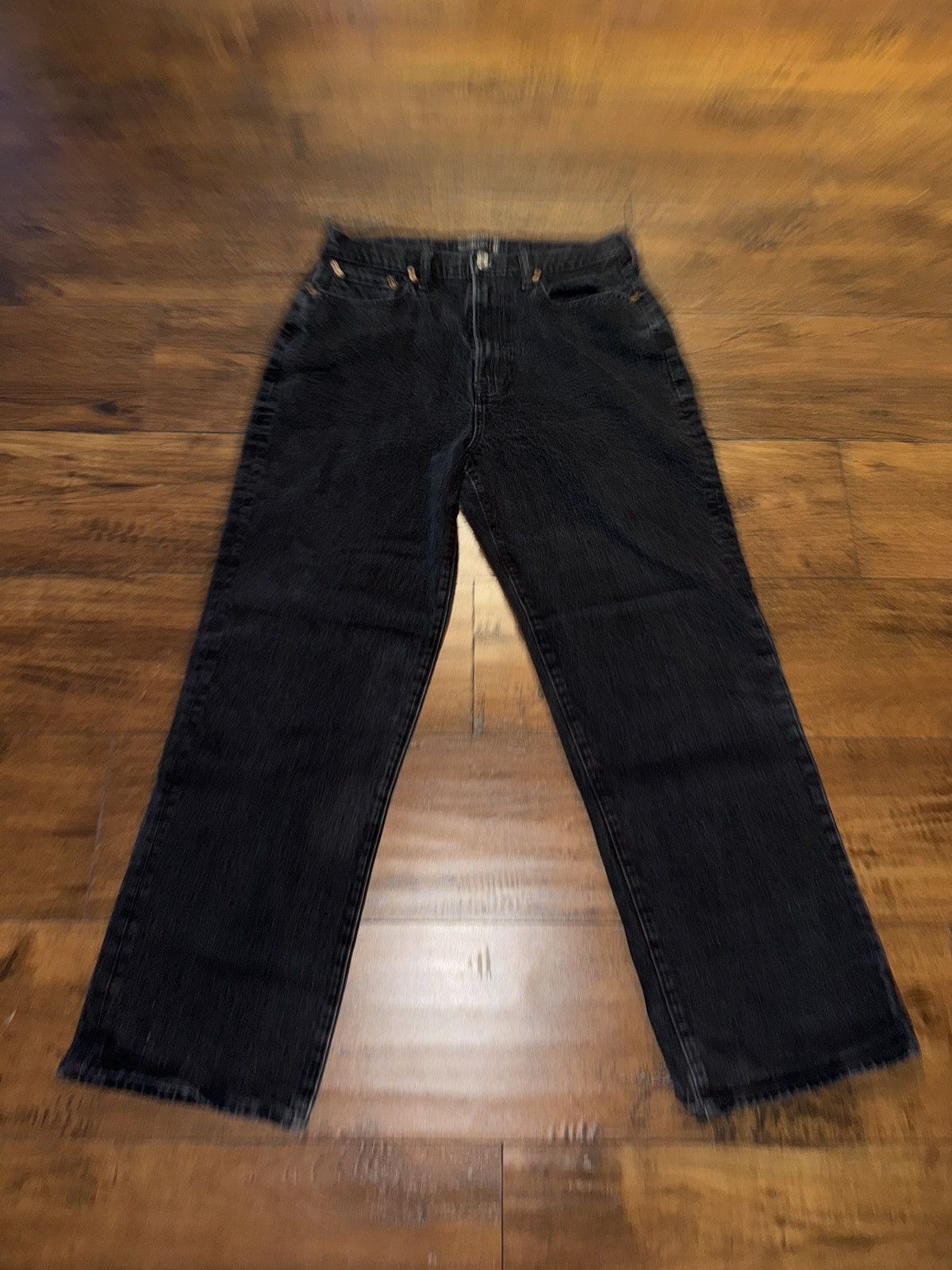 Abercrombie & Fitch Black jeans Size US 33 - 1 Thumbnail