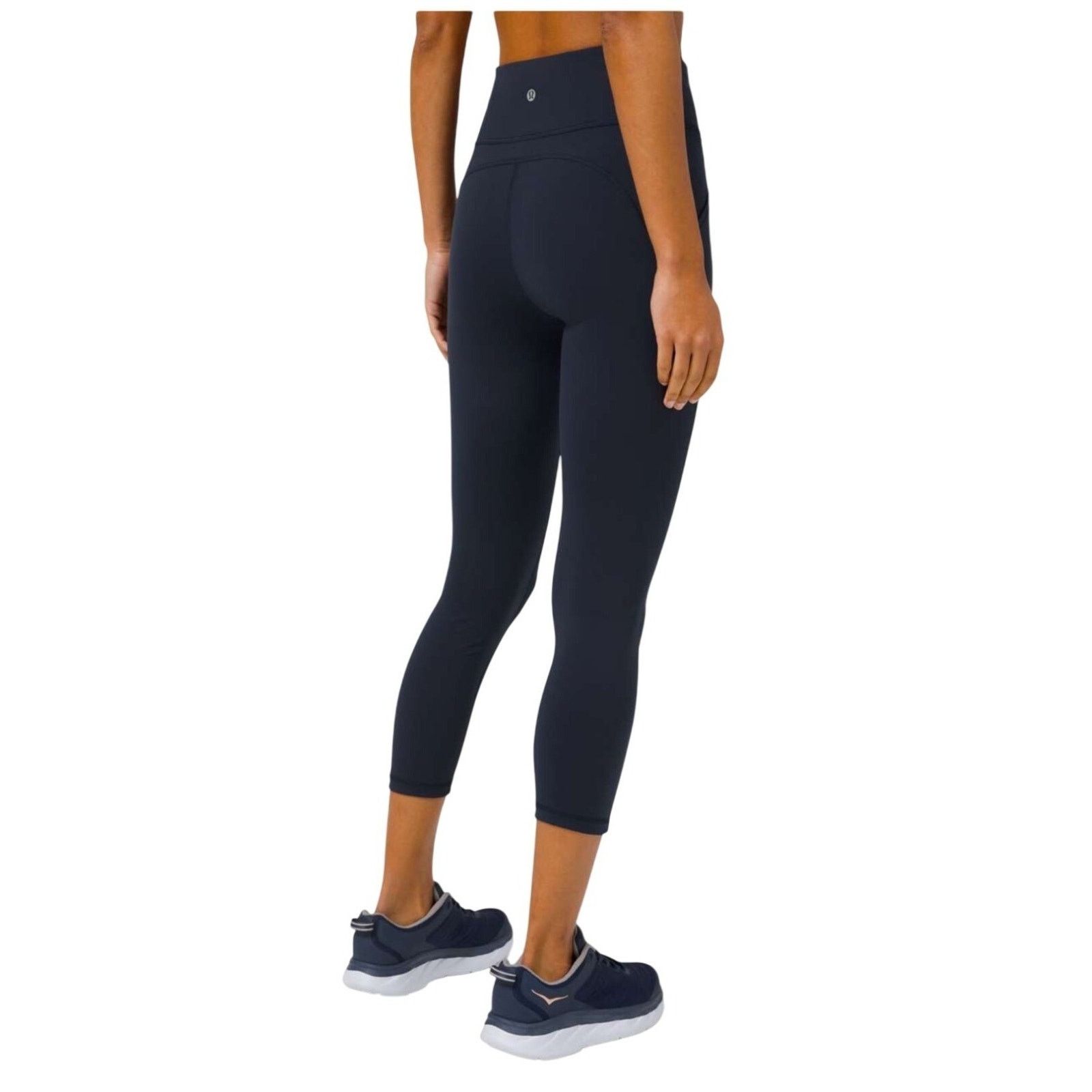 Lululemon Lululemon Invigorate Blue Yoga Crop Leggings Sz 4 Pockets Size 27" / US 4 / IT 40 - 2 Thumbnail