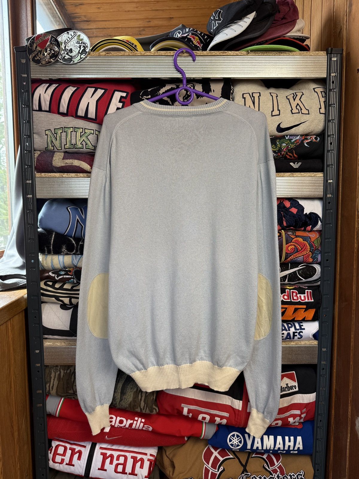Corneliani Corneliani Cashmere + Wool Sweater Size US M / EU 48-50 / 2 - 2 Thumbnail