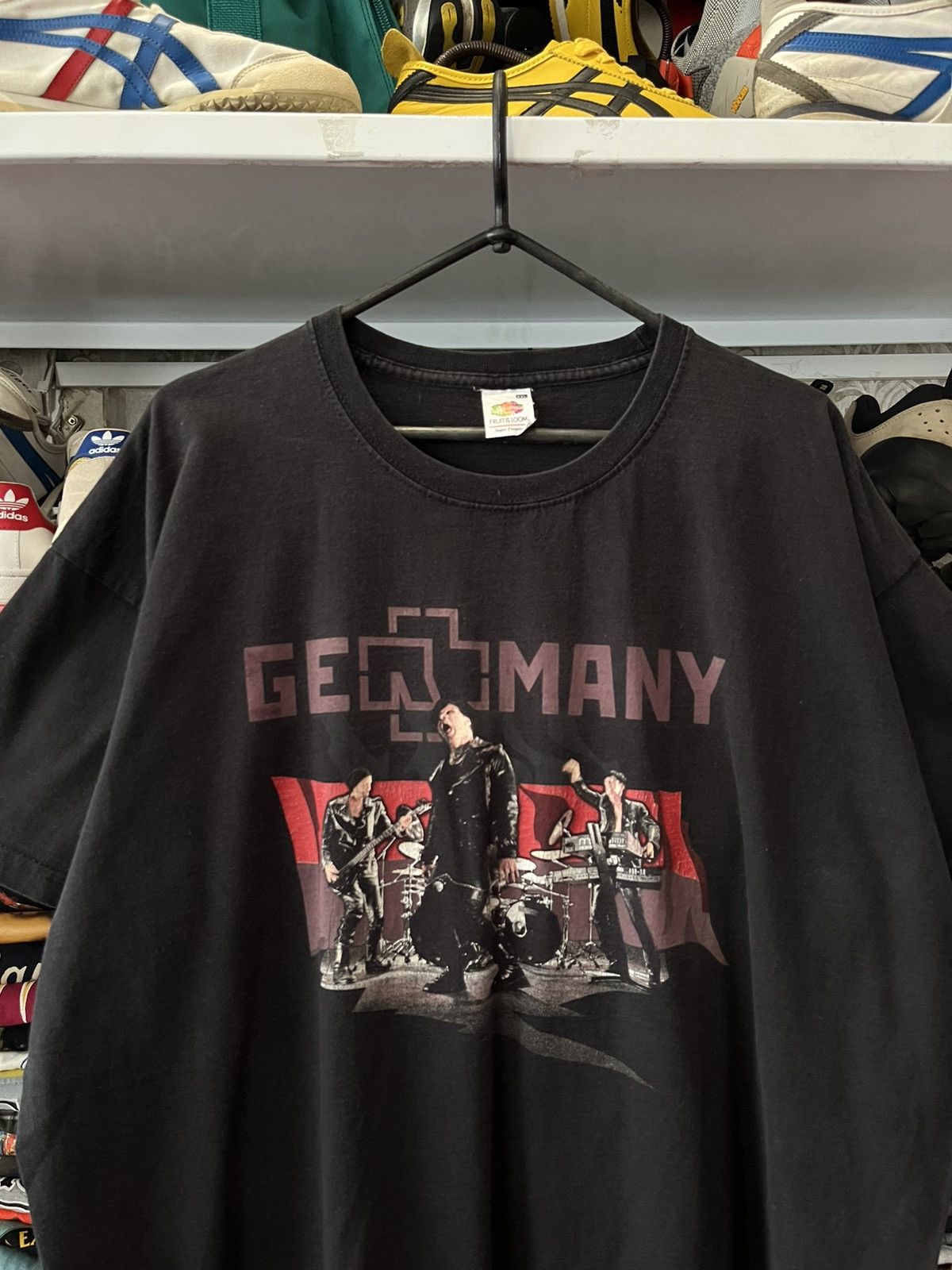 Band Tees Rammstein T-shirt vintage rock band tee size XLarge Size US XL / EU 56 / 4 - 2 Thumbnail