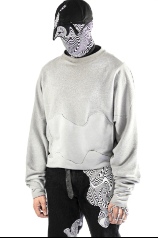 Other SXVSU SWIRL CREWNECK CEMENT GREY Size US M / EU 48-50 / 2 - 2 Thumbnail