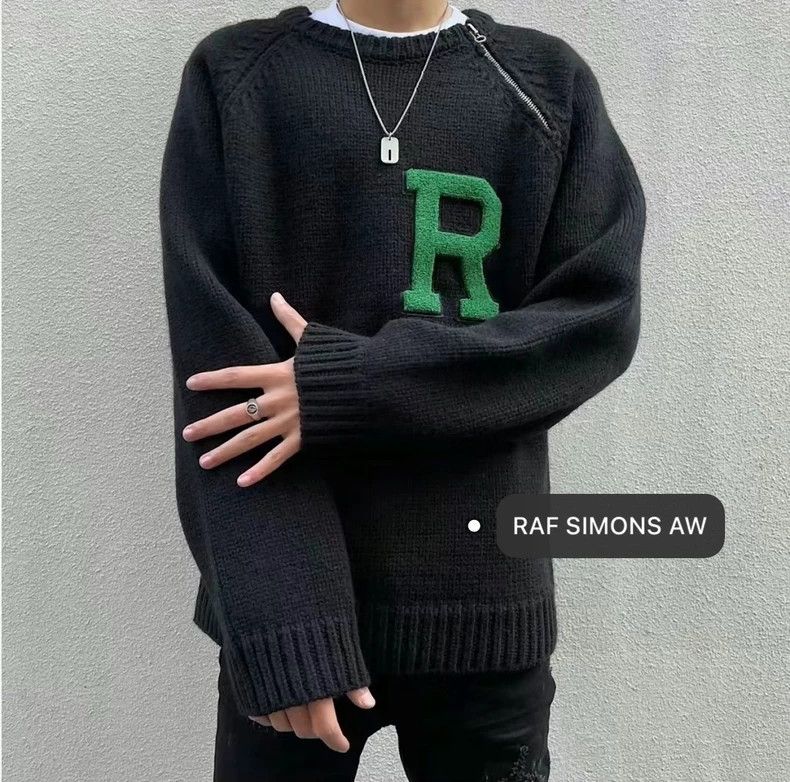 Other Raf simons 2020-2021AW Sweater with oblique zipper Size US S / EU 44-46 / 1 - 1 Thumbnail