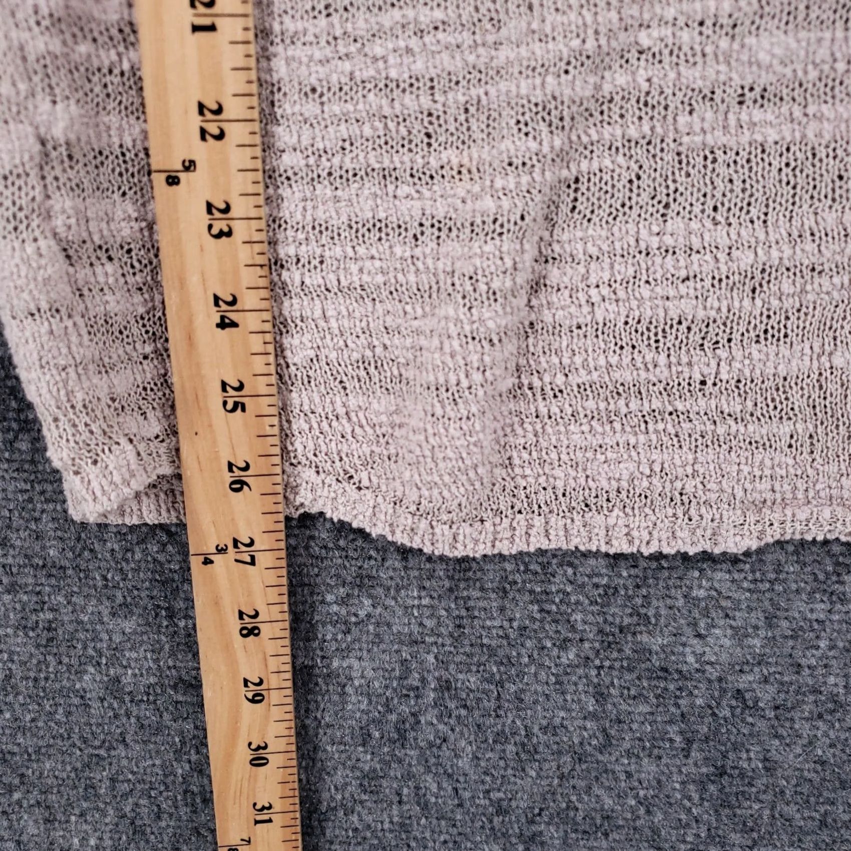 7 For All Mankind 7 For All Mankind Womens S Small Beige Knit Pullover Sweater Jumper Long Sleeve Size S / US 4 / IT 40 - 4 Thumbnail
