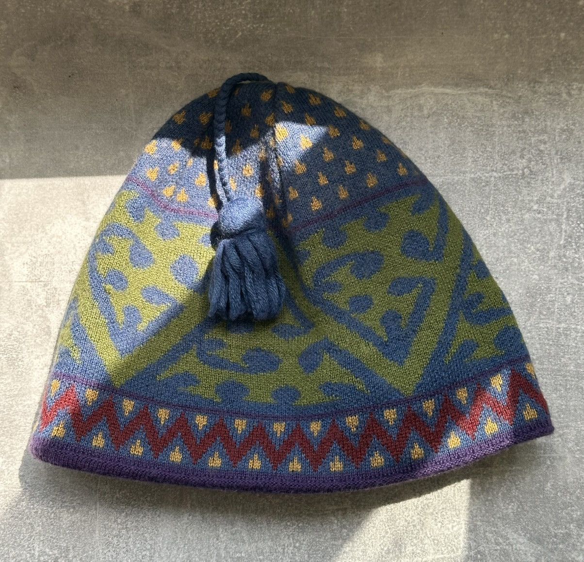 Patagonia Rare Patagonia Vintage Hat Wool Knit Multicolour Size One Size ONE SIZE - 5 Thumbnail