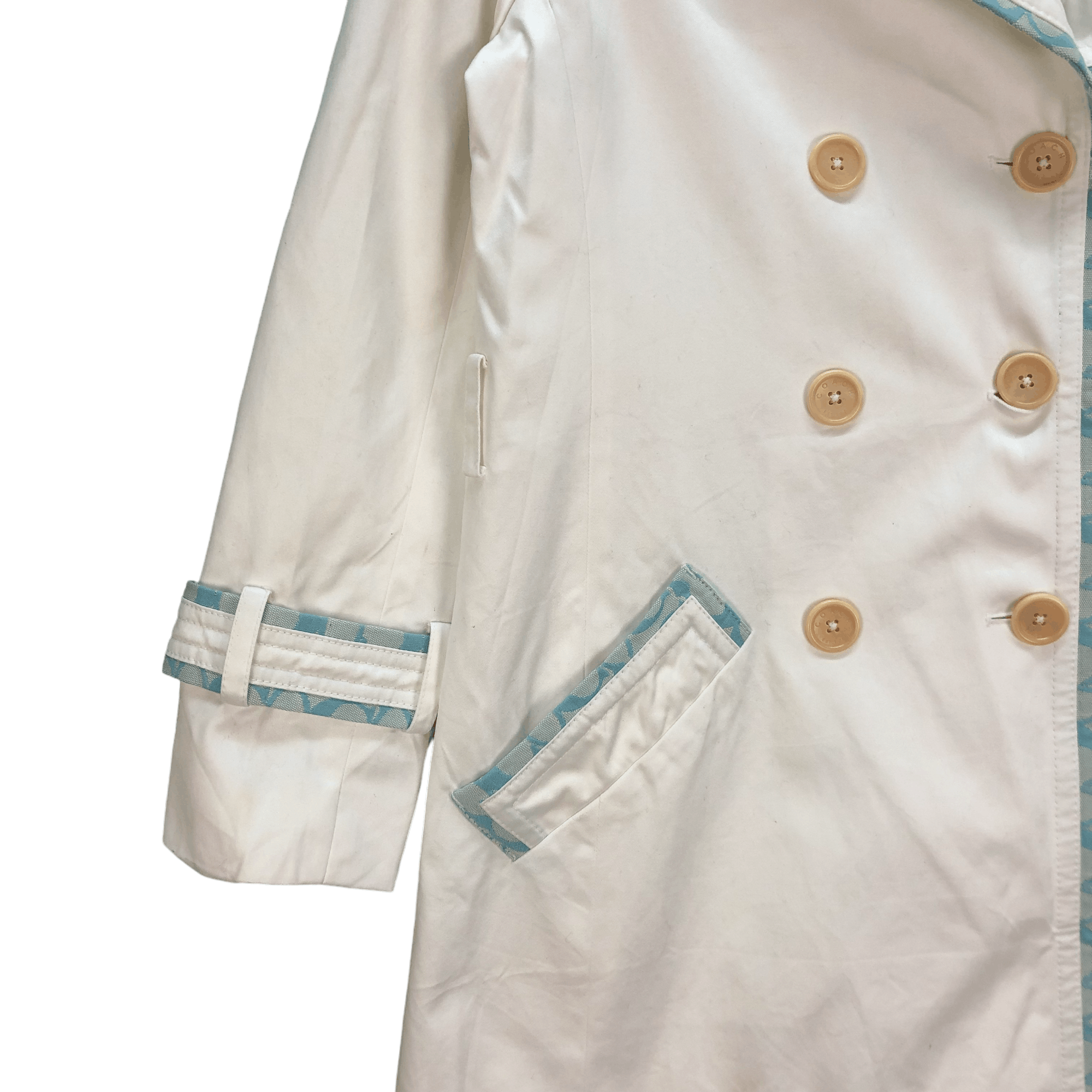 Coach COACH DOUBLE BREASTED COAT #6842-87 Size S / US 4 / IT 40 - 4 Thumbnail
