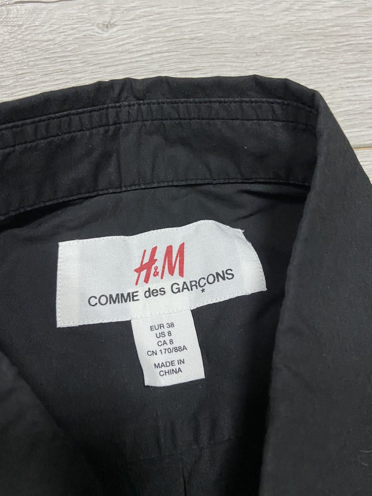 Comme des Garcons × H&M CDG x H&M Comme Des Garcons shirt buttons up Size M / US 6-8 / IT 42-44 - 4 Thumbnail