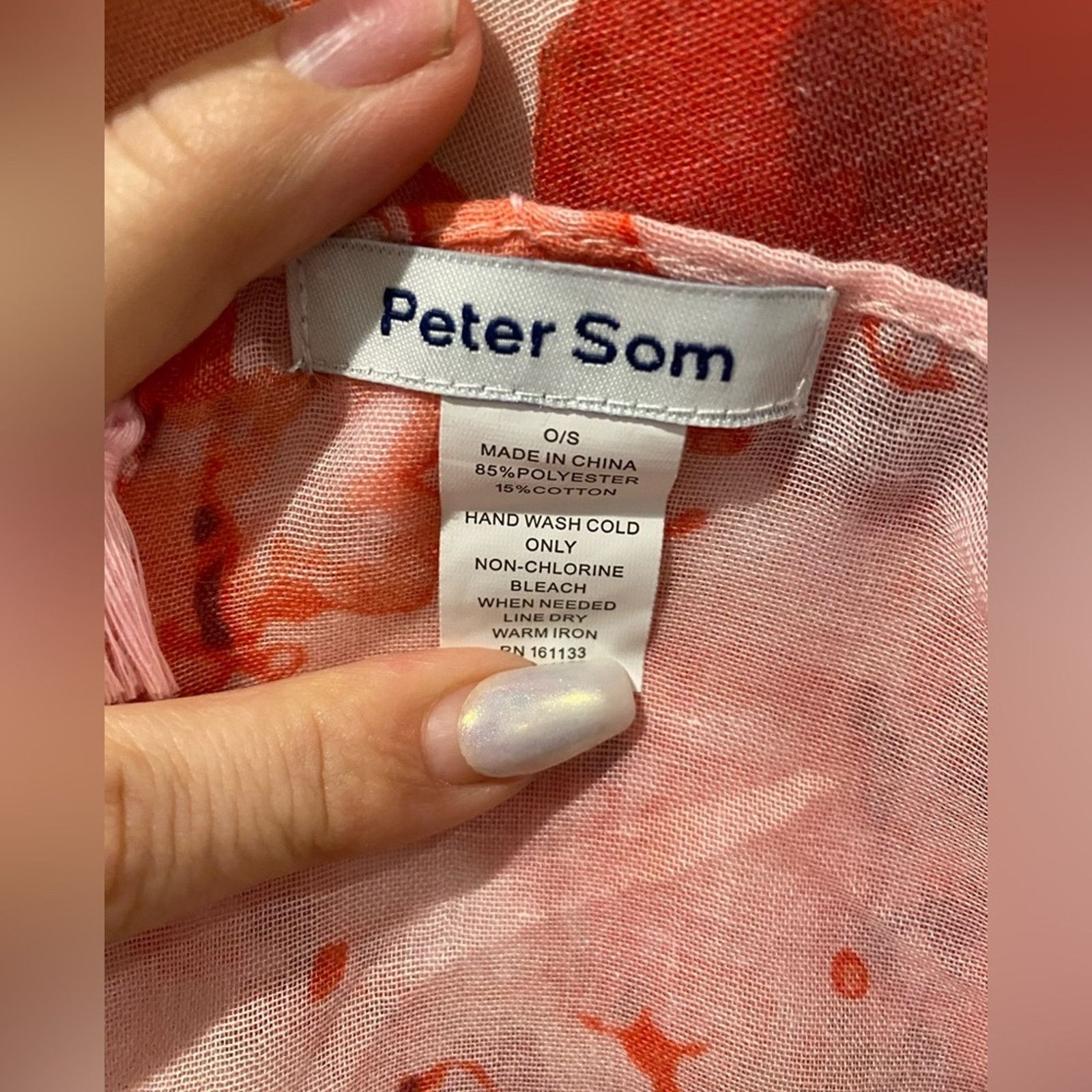 Other PETER SOM Dream Floral Sarong Pink Size ONE SIZE - 6 Thumbnail