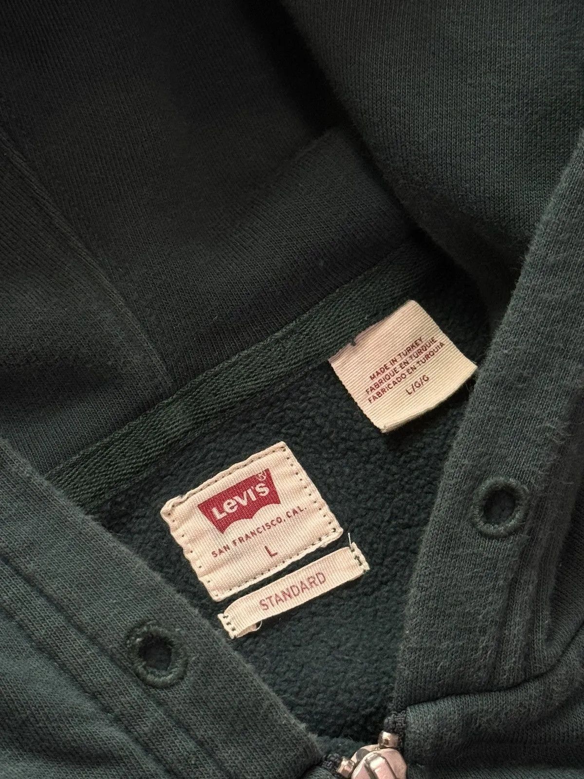 Levi's Rare Vintage Levi's Hoodie Oversized Faded Distressed Size US L / EU 52-54 / 3 - 8 Thumbnail