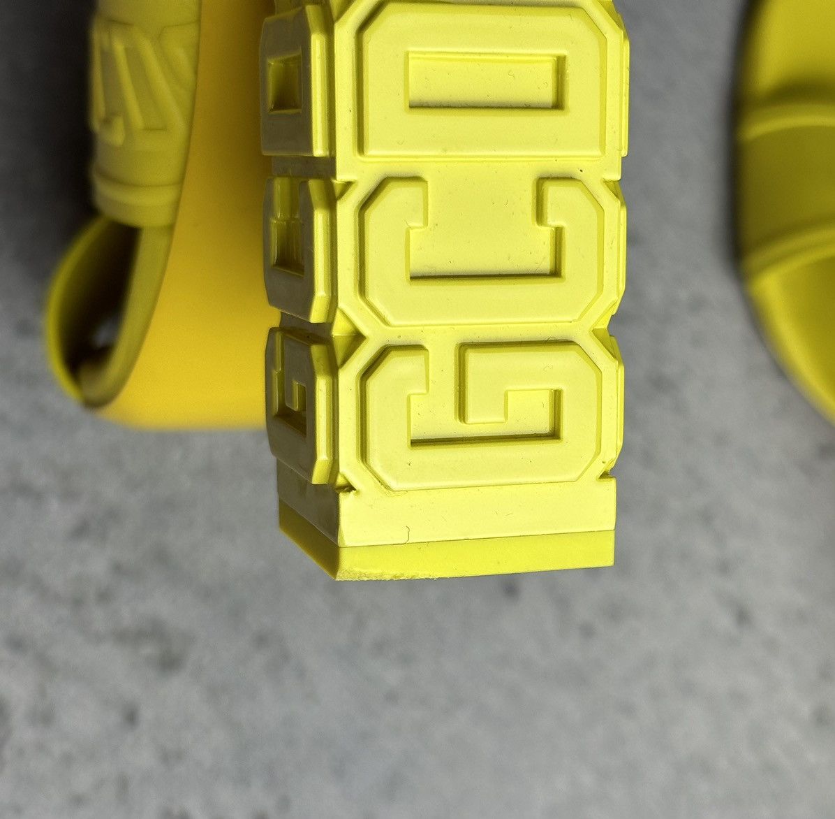 GCDS GCDS Leather Yellow Heels Sandals Luxury Size US 8 / IT 38 - 11 Thumbnail