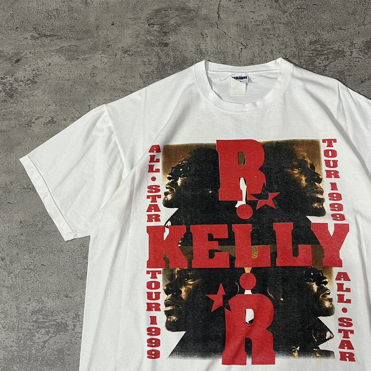 Nas × Prince × Vintage R Kelly All Star Tour 1990 Vintage Tee - White Size US XL / EU 56 / 4 - 4 Thumbnail