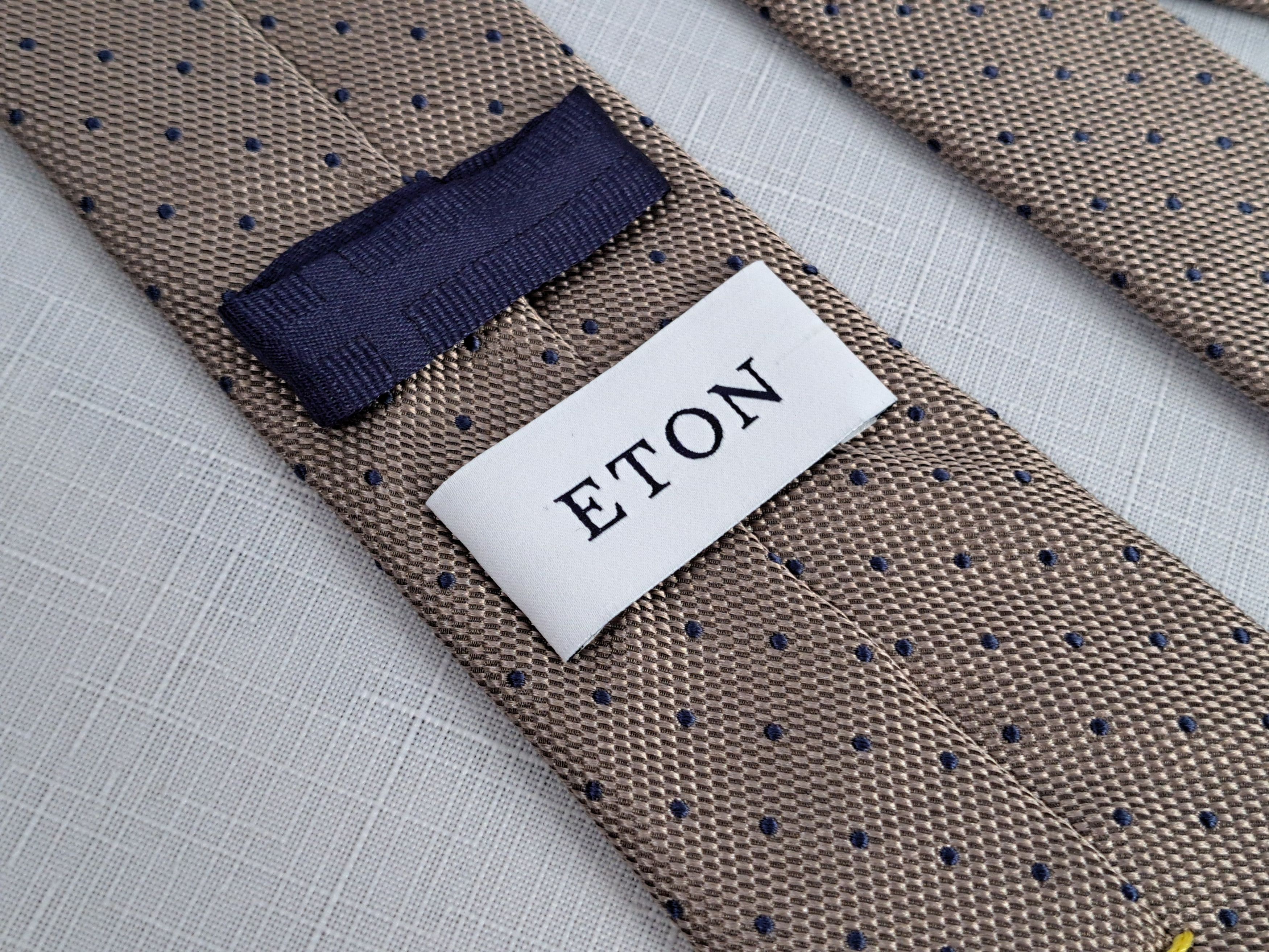 Eton ETON polka dot silk tie. Made in Italy Size ONE SIZE - 8 Thumbnail