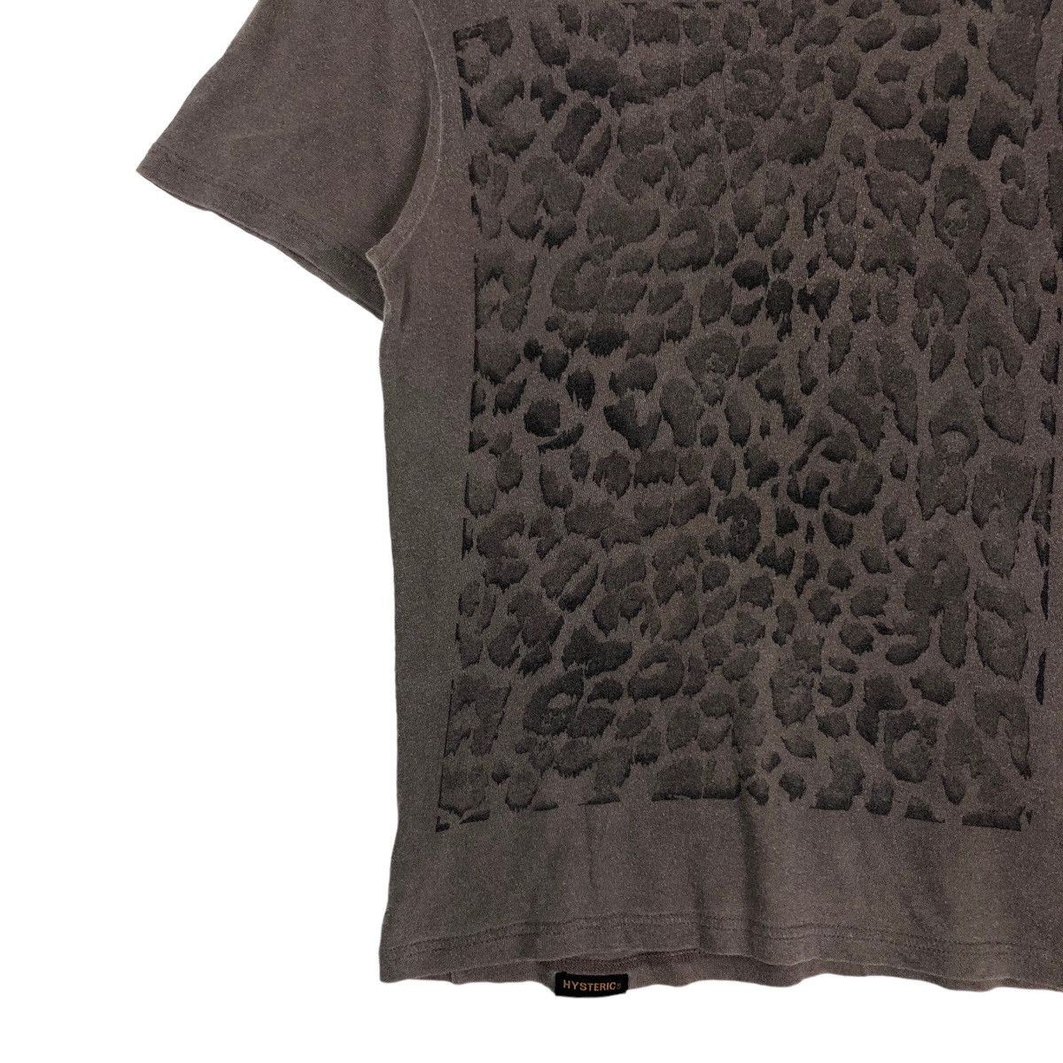 Hysteric Glamour 🔥Hysteric Glamour T-Shirt Short Sleeve Leopard Overprint Size US S / EU 44-46 / 1 - 4 Thumbnail