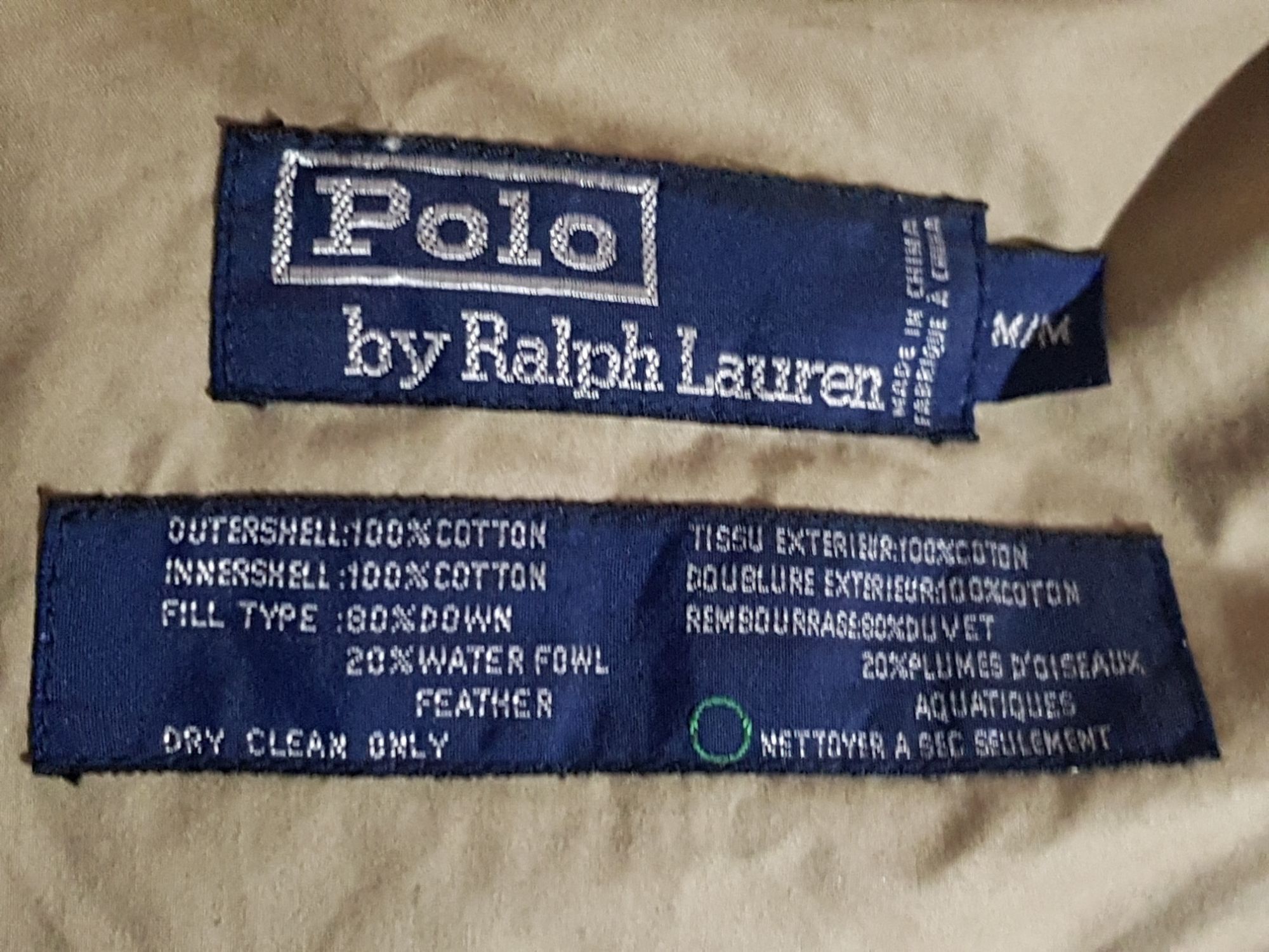 Polo Ralph Lauren Vintage POLO RALPH LAUREN Down-Filled Winter Puffer Coat M Size US M / EU 48-50 / 2 - 2 Thumbnail