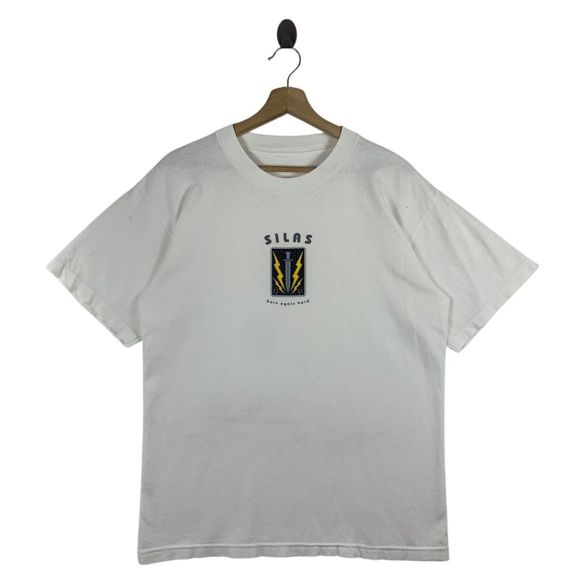 Japanese Brand × Vintage Vintage SILAS centre logo japanesebrand tee Size US M / EU 48-50 / 2 - 1 Thumbnail