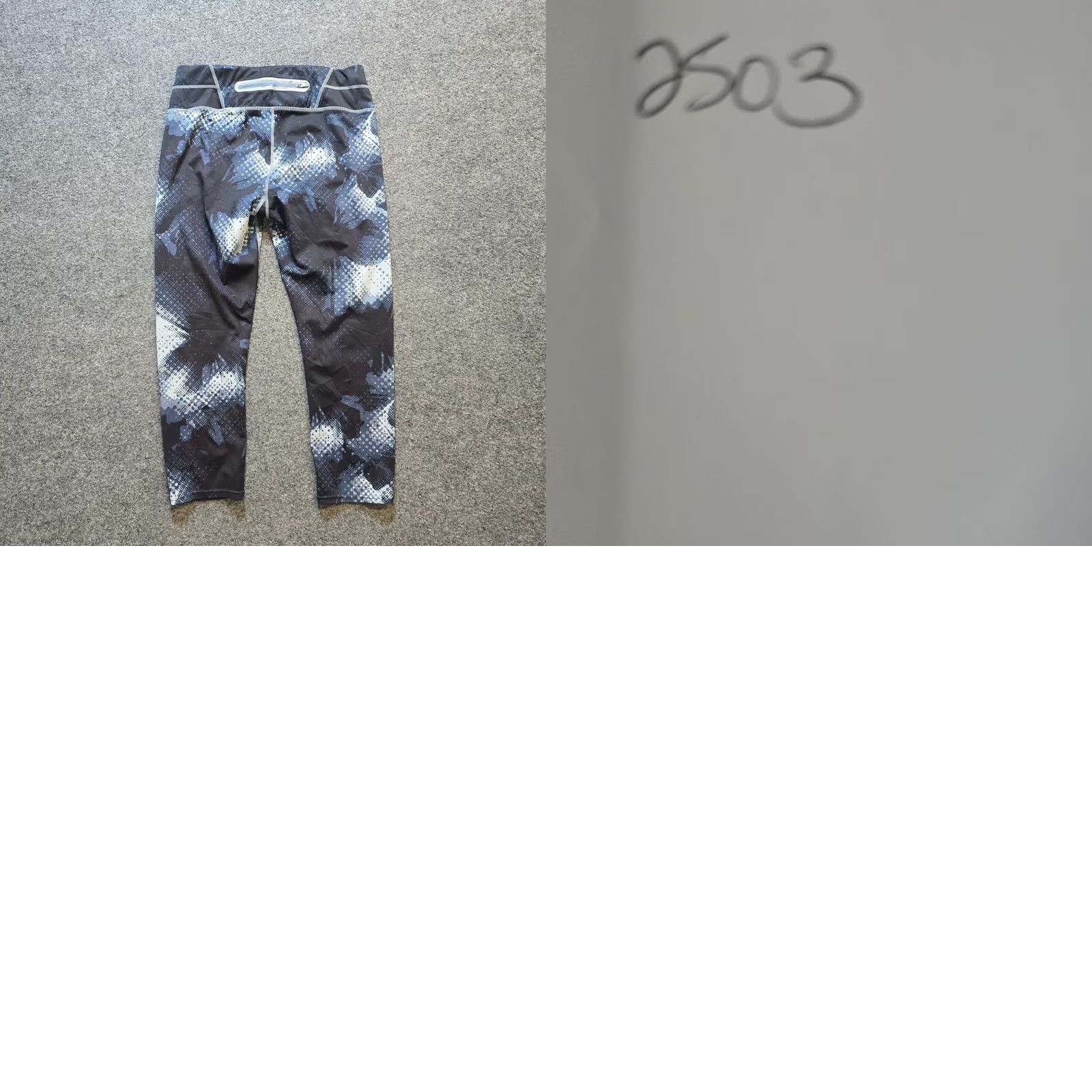 Athleta Athleta Pants Womens M Gray Elation Cropped Stretch Athletic Workout Size 32" / US 10 / IT 46 - 8 Thumbnail