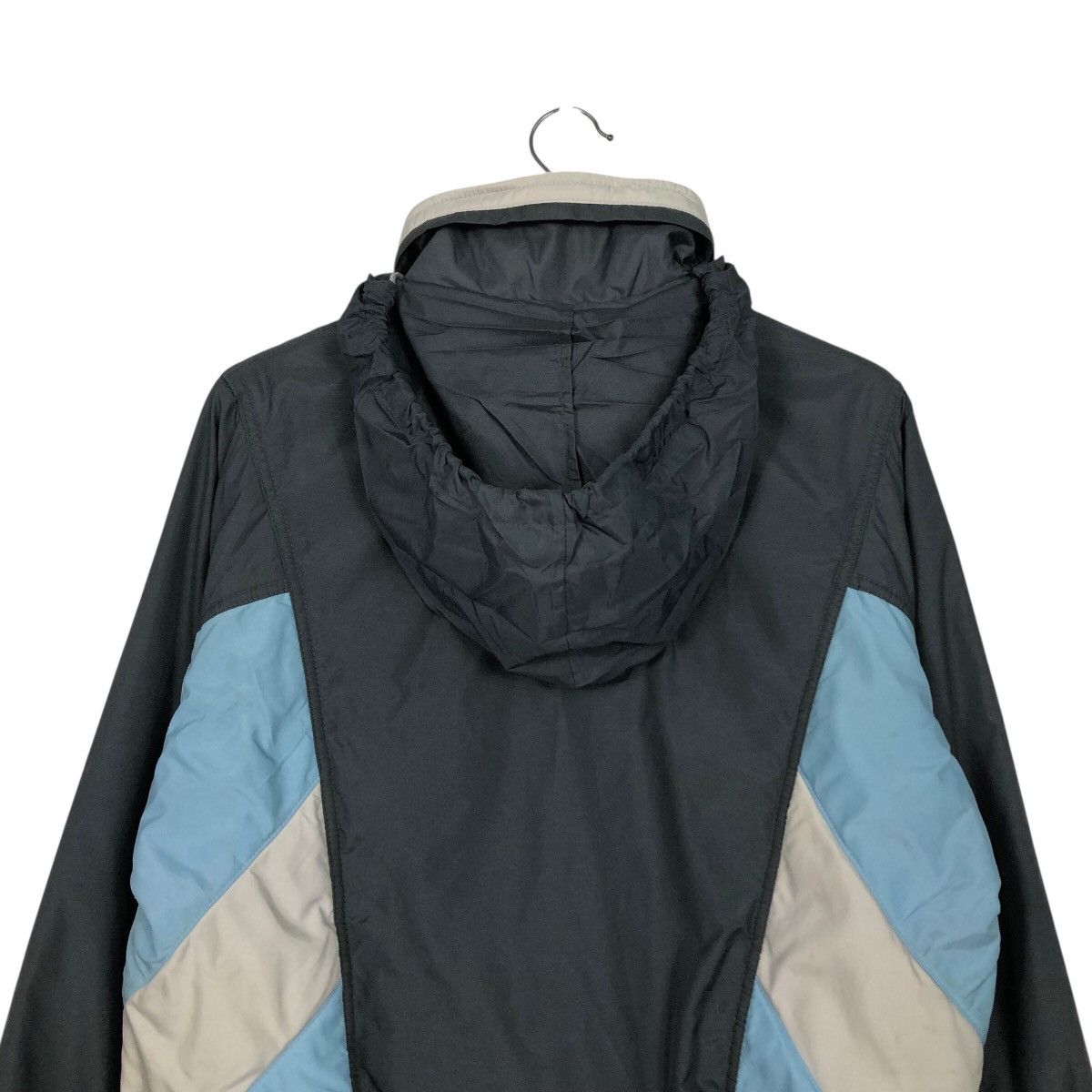 Japanese Brand 📌Vintage Ski Bomber Jacket Point Square Block Design Size US M / EU 48-50 / 2 - 10 Thumbnail