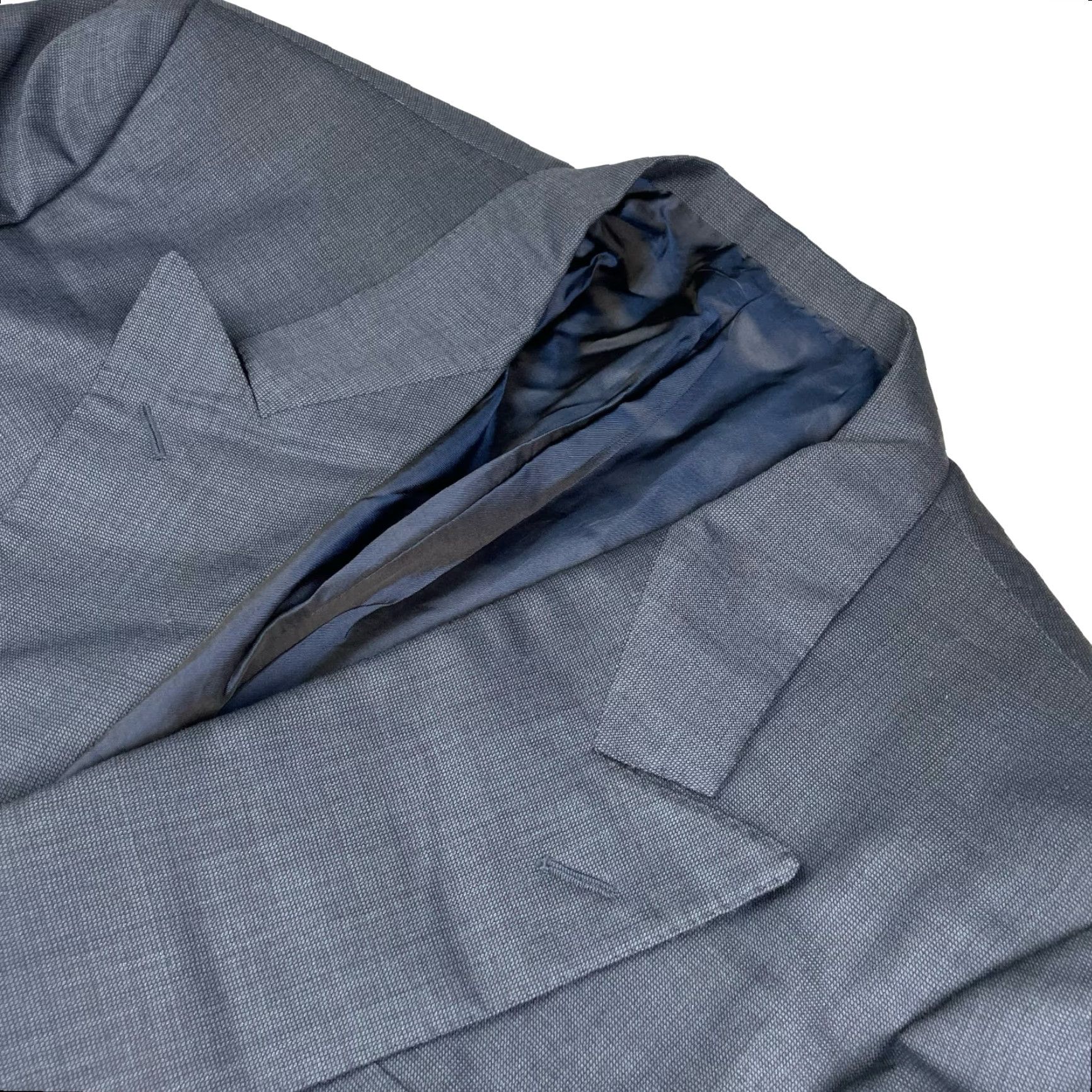 Ermenegildo Zegna Ermenegildo Zegna Blazer Men Navy Blue 42R 100% Wool Double Breasted Six-Button Notch Lapel Jacket/Coat Regular Length Size 42R - 2 Thumbnail