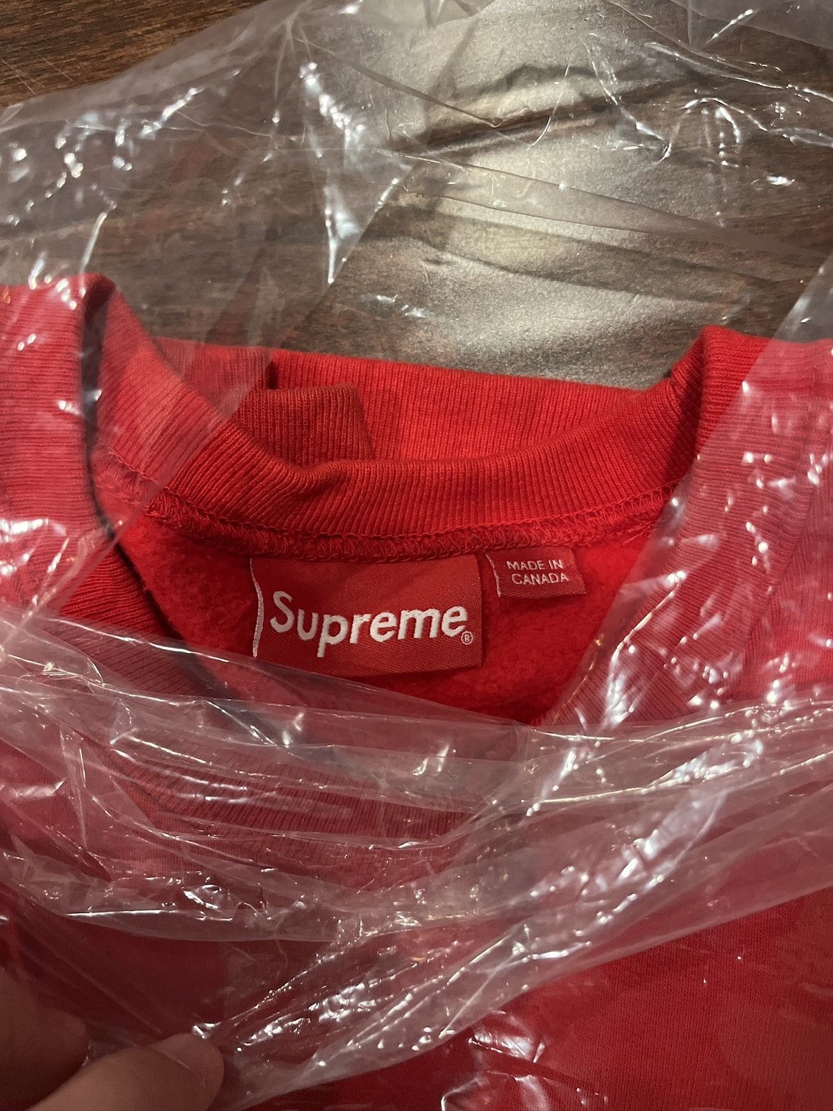 Supreme Supreme “Breed” crew neck logo/word Size US L / EU 52-54 / 3 - 4 Thumbnail
