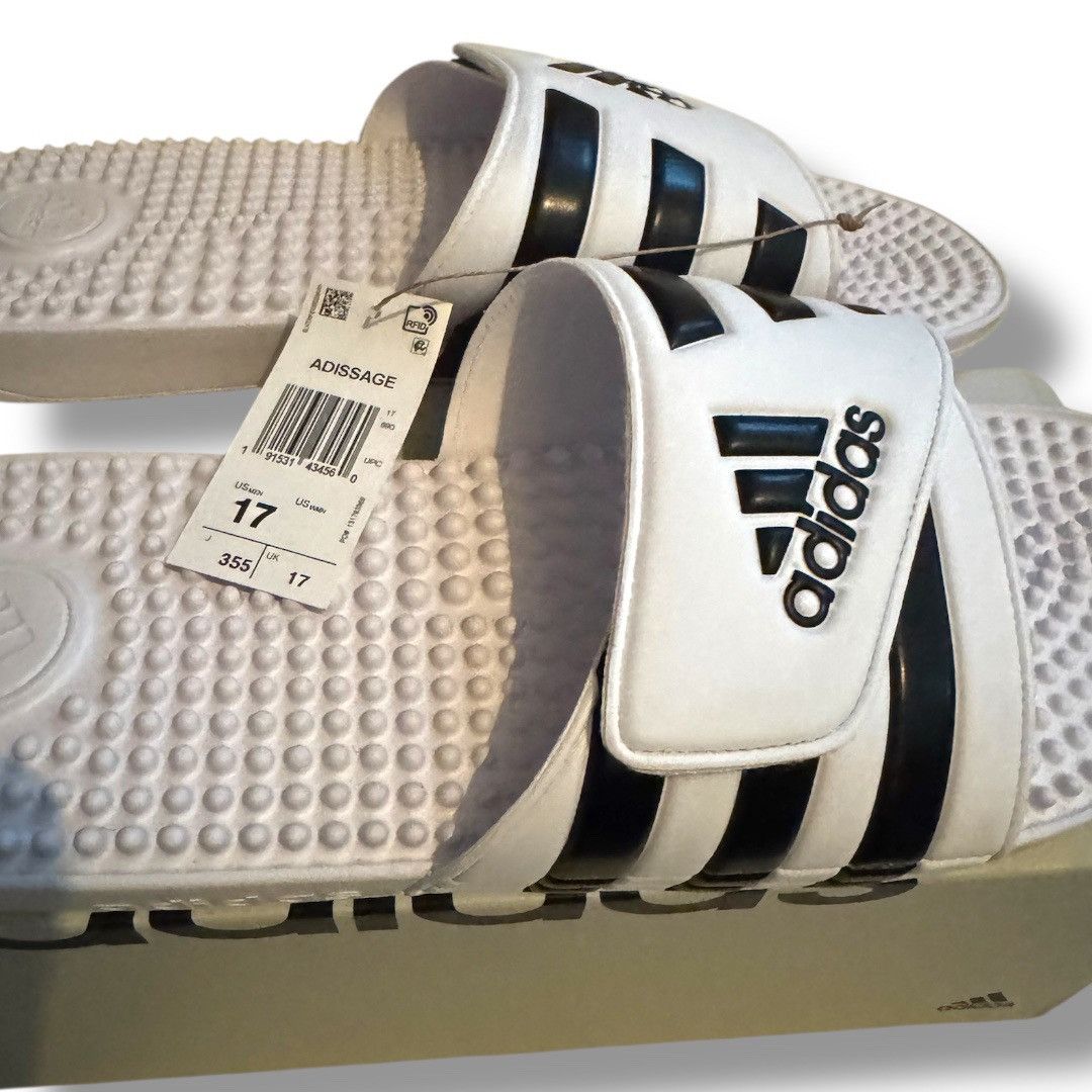 Adidas adidas Unisex-Adult Adissage Slides Sandal Men’s Size 17 Size US 15 / EU 48 - 9 Thumbnail