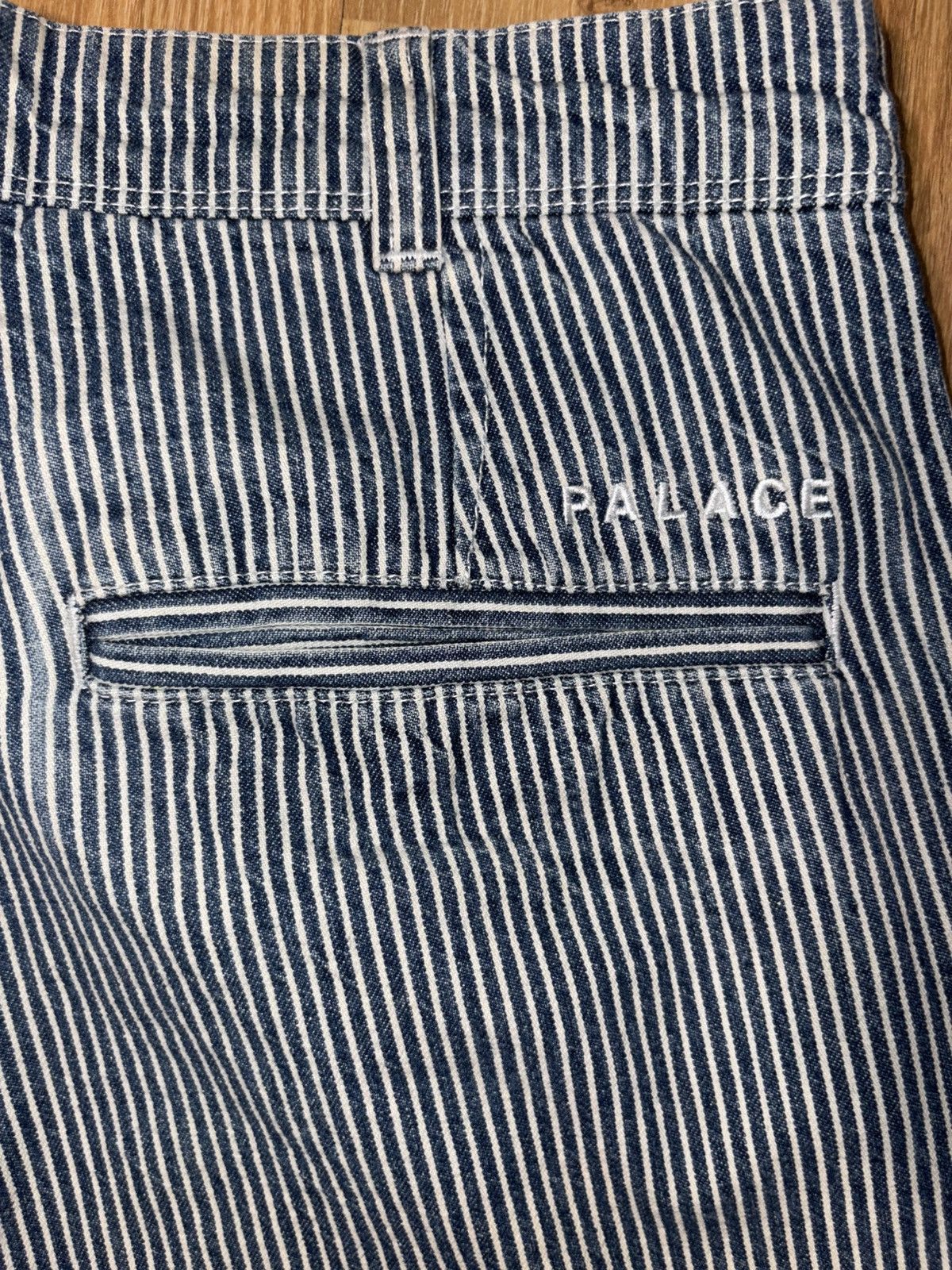Palace Palace Skateboards Hickory Stripe Kosh TrouserWorkwear Pants Size US 32 / EU 48 - 9 Thumbnail