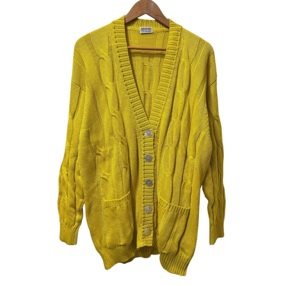 Other Other Agnona V-neck Cable Knit Cardigan Others Tops DUTY FREE for USA Size ONE SIZE - 1 Thumbnail