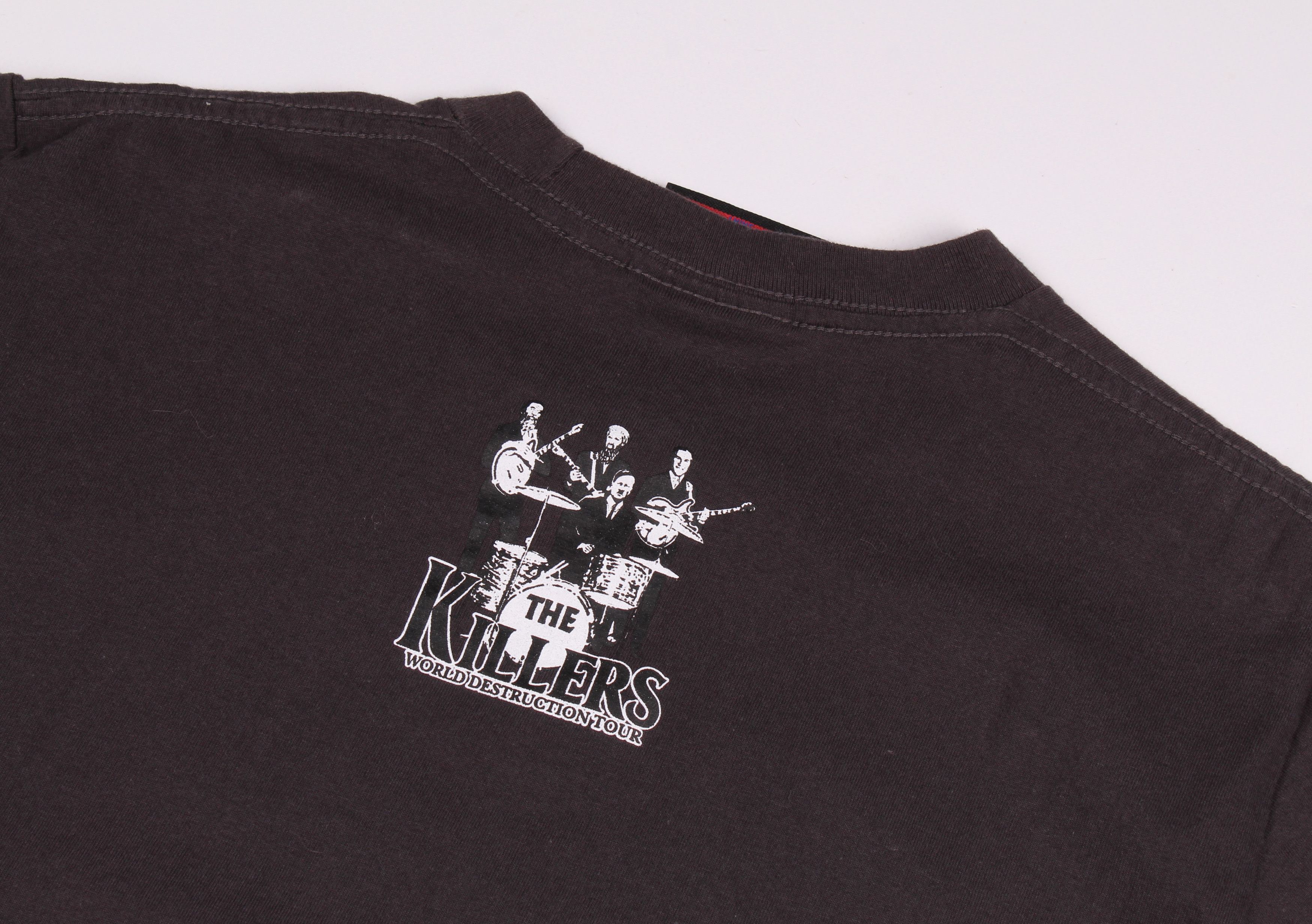 Vintage Vintage The Killers World Destruction Tour T-shirt Size US M / EU 48-50 / 2 - 5 Thumbnail