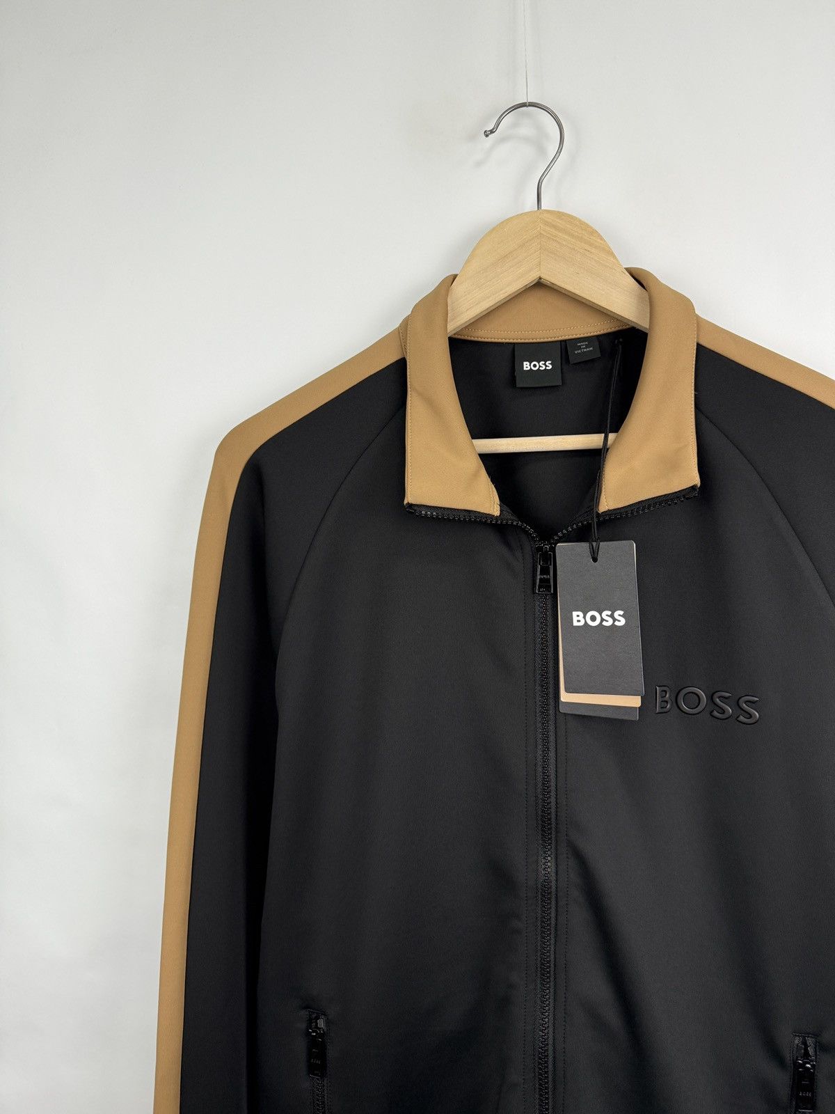 Hugo Boss 🇩🇪 NEW❗️BOSS Hugo Boss Athleisure Track Zip Jacket NWT Classic Size US L / EU 52-54 / 3 - 9 Thumbnail