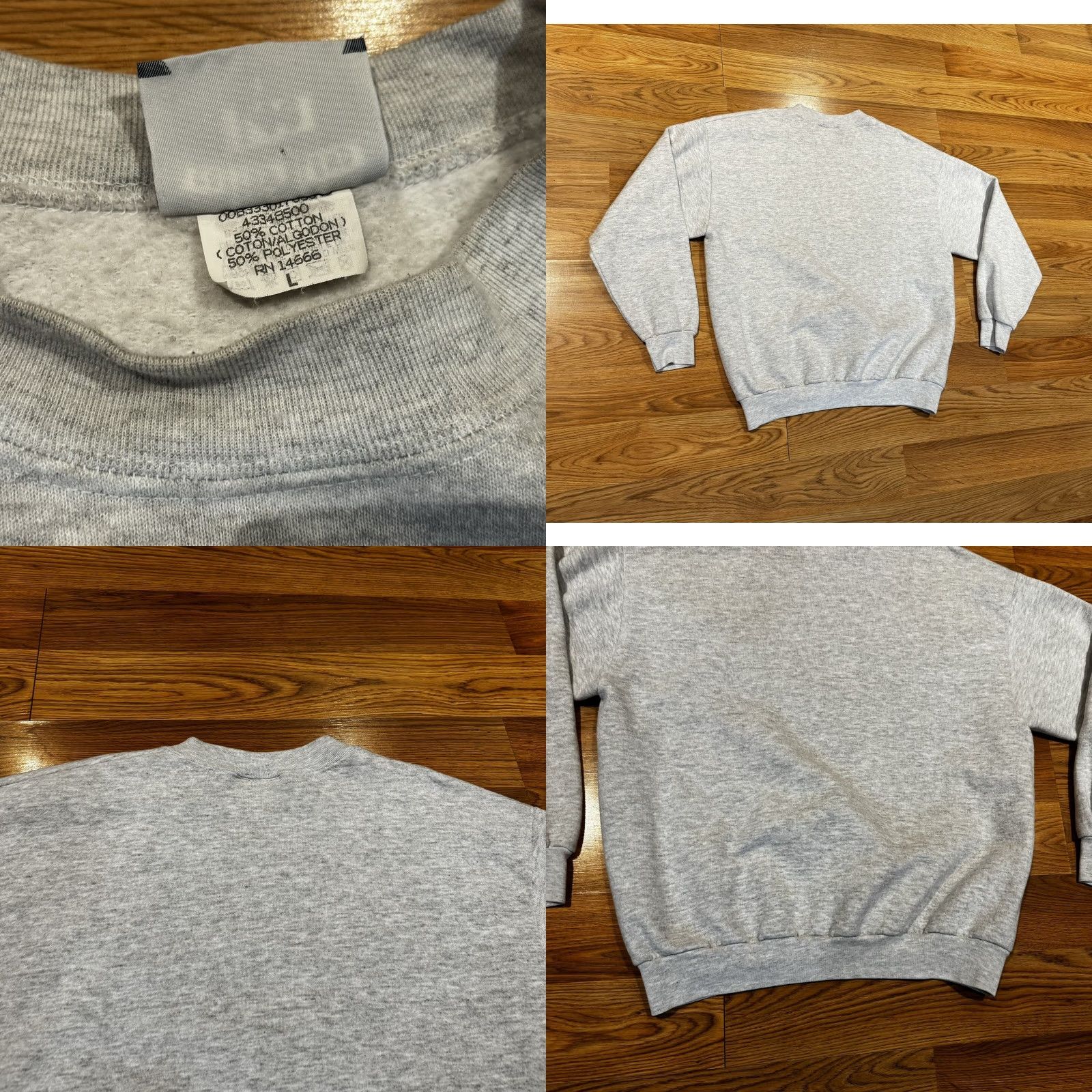 Lee VINTAGE Lee Football Sweatshirt NFL Superbowl Cotton Blend USA Dog Sz Large Size US L / EU 52-54 / 3 - 8 Thumbnail