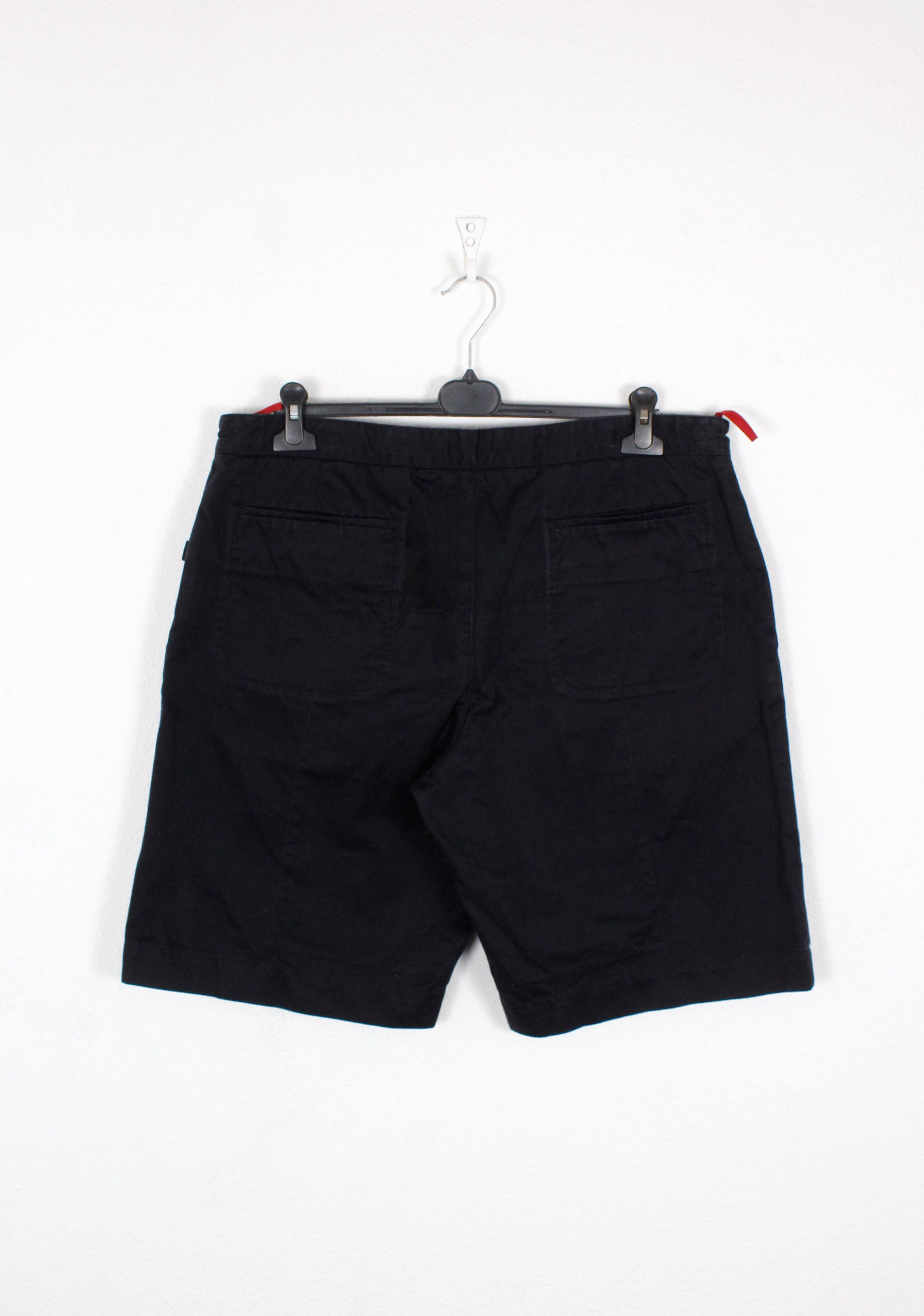Archive Prada Sport Challenge 2003 Rubber Logo Shorts Y2K
