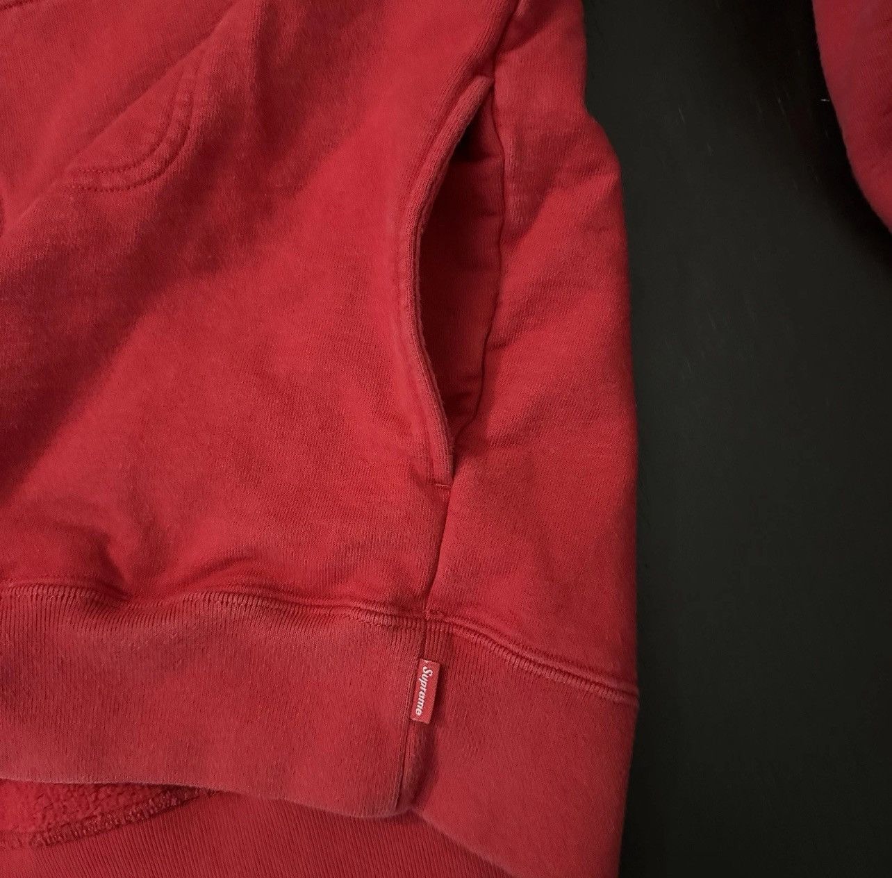 Supreme Supreme Zip Pouch Hooded Sweatshirt (SS19) Red Size Medium Size US M / EU 48-50 / 2 - 6 Thumbnail