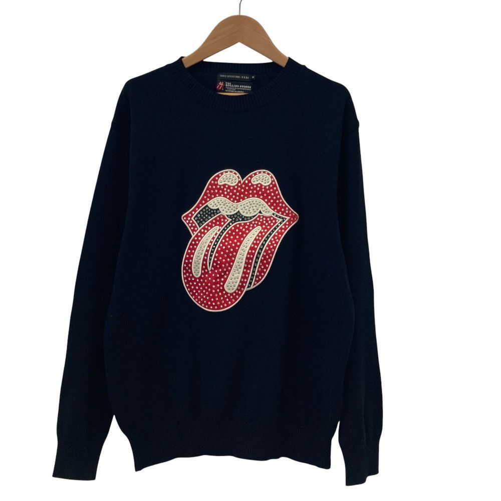 Other Other Hysteric Glamour Rolling Stones Studs Knit Sweater Cotton Tops DUTY FREE for USA Size ONE SIZE - 1 Thumbnail