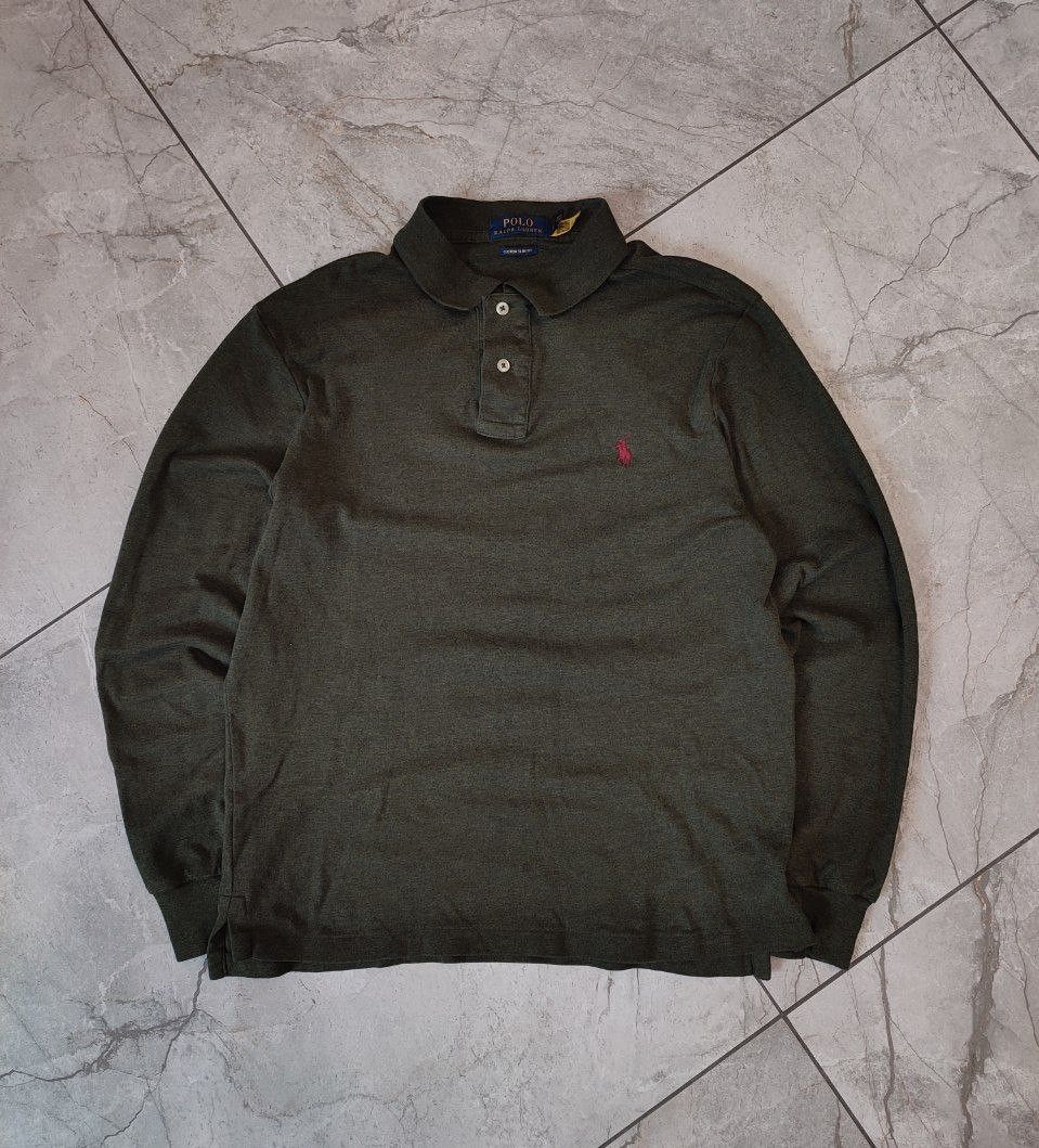 Polo Ralph Lauren Polo Ralph Lauren Long Sleeve polo olive S size Size US S / EU 44-46 / 1 - 2 Thumbnail