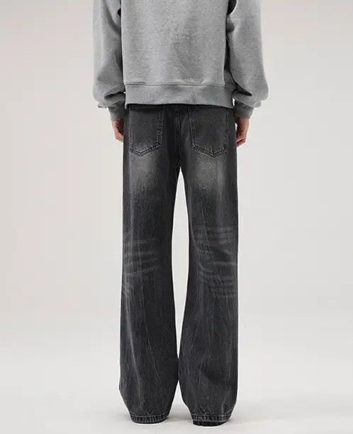 VIBE Retro high street American style loose flared baggy jeans Size US 32 / EU 48 - 6 Thumbnail