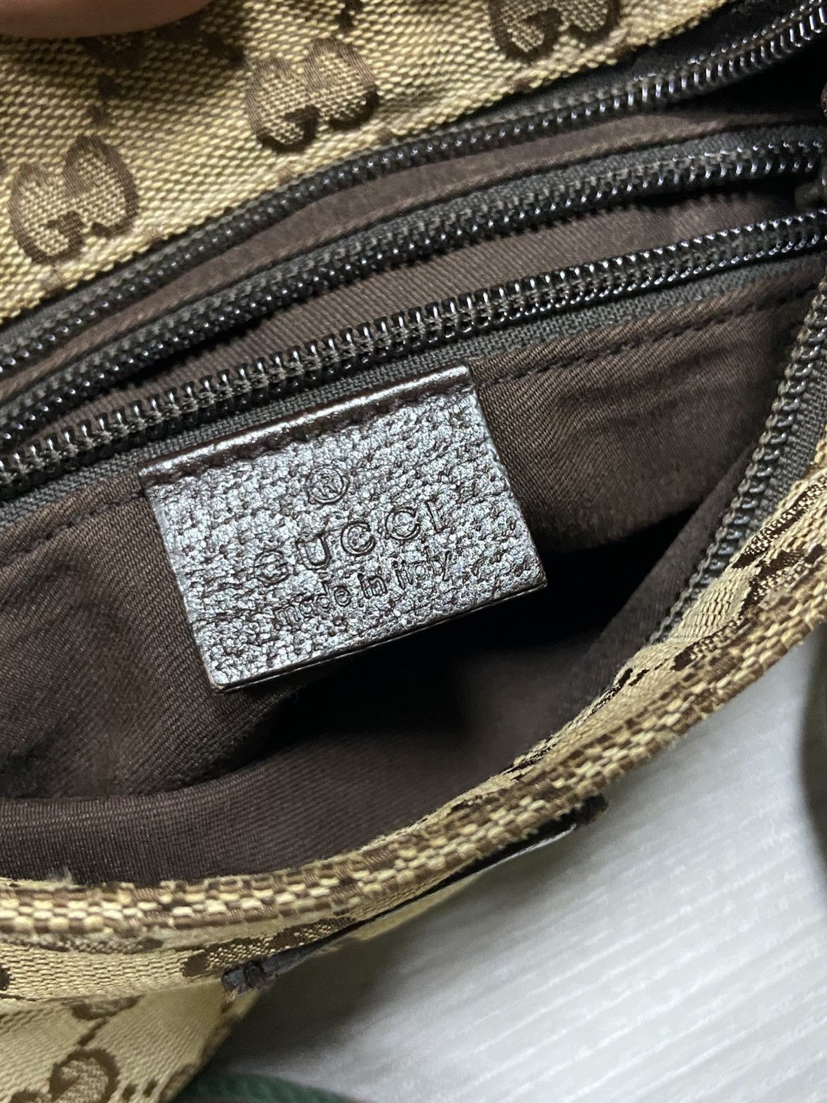Gucci Gucci GG web monogram crossbody bag Size ONE SIZE - 10 Thumbnail