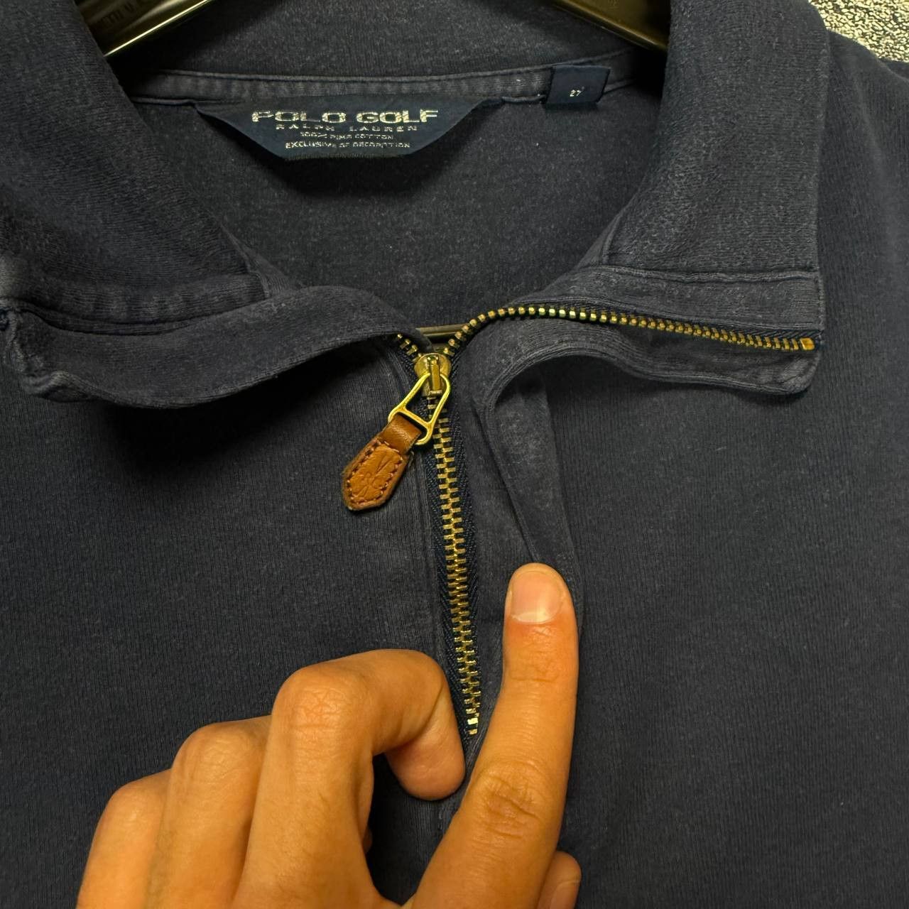 Polo Ralph Lauren Vintage Polo Ralph Lauren 1/3 zip up y2k blue size M Size US M / EU 48-50 / 2 - 5 Thumbnail