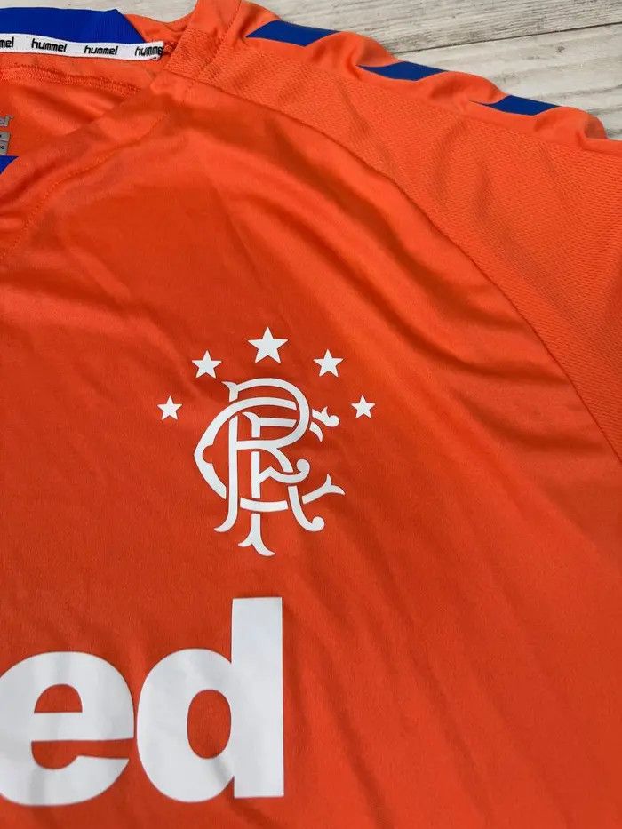 Hummel Hummel Rangers FC 2018 2019 Third Football Shirt Jersey 3XL Size US XXL / EU 58 / 5 - 4 Thumbnail