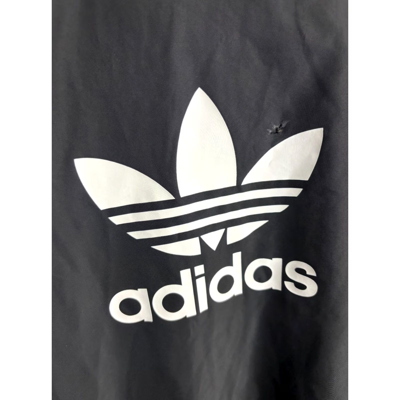 Adidas Adidas Jacket Mens Small Snap On Windbreaker 3 Stripe Running Windbreaker Jacket Size US S / EU 44-46 / 1 - 6 Thumbnail
